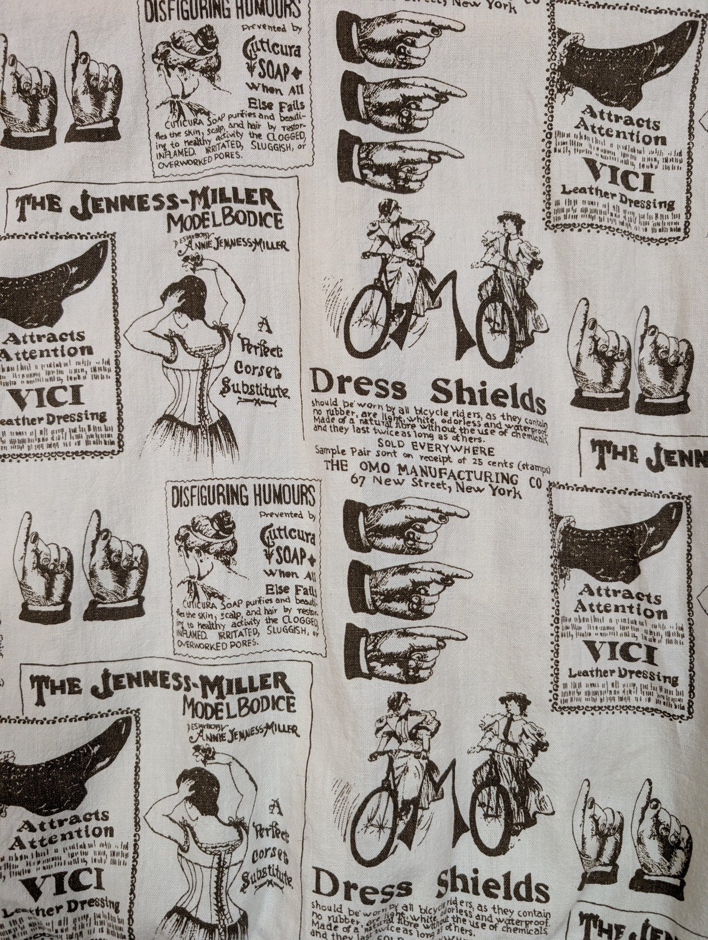 1970s newspaper advertising print jacket