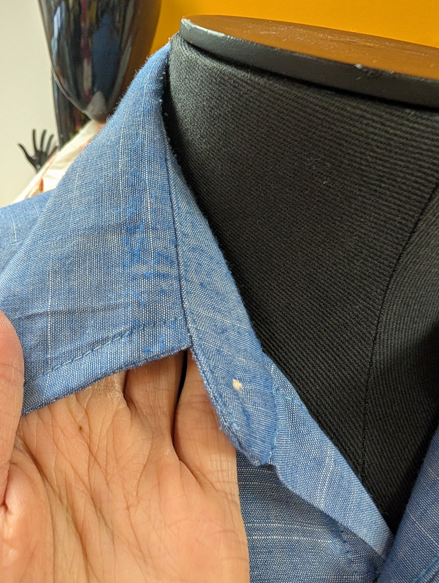 1970s Bronco embroidered western shirt