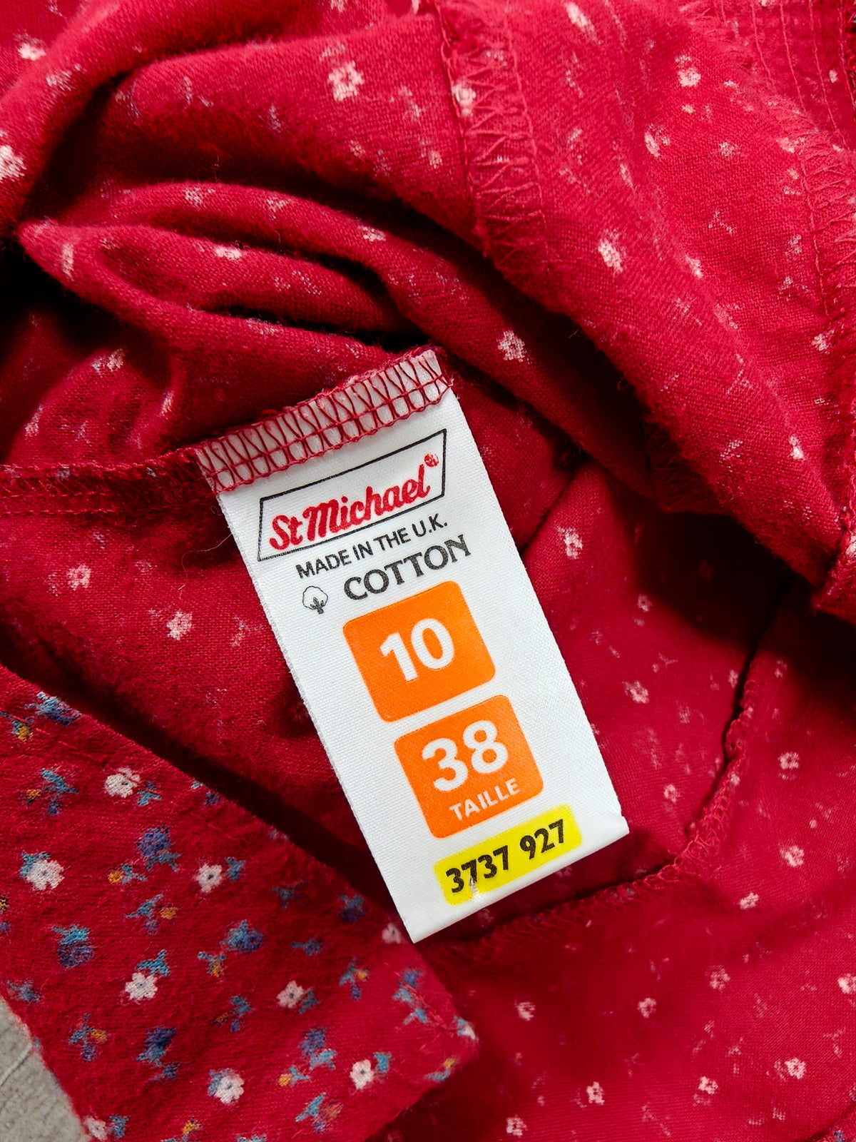 1980s St Michael cotton blouse - XS/S