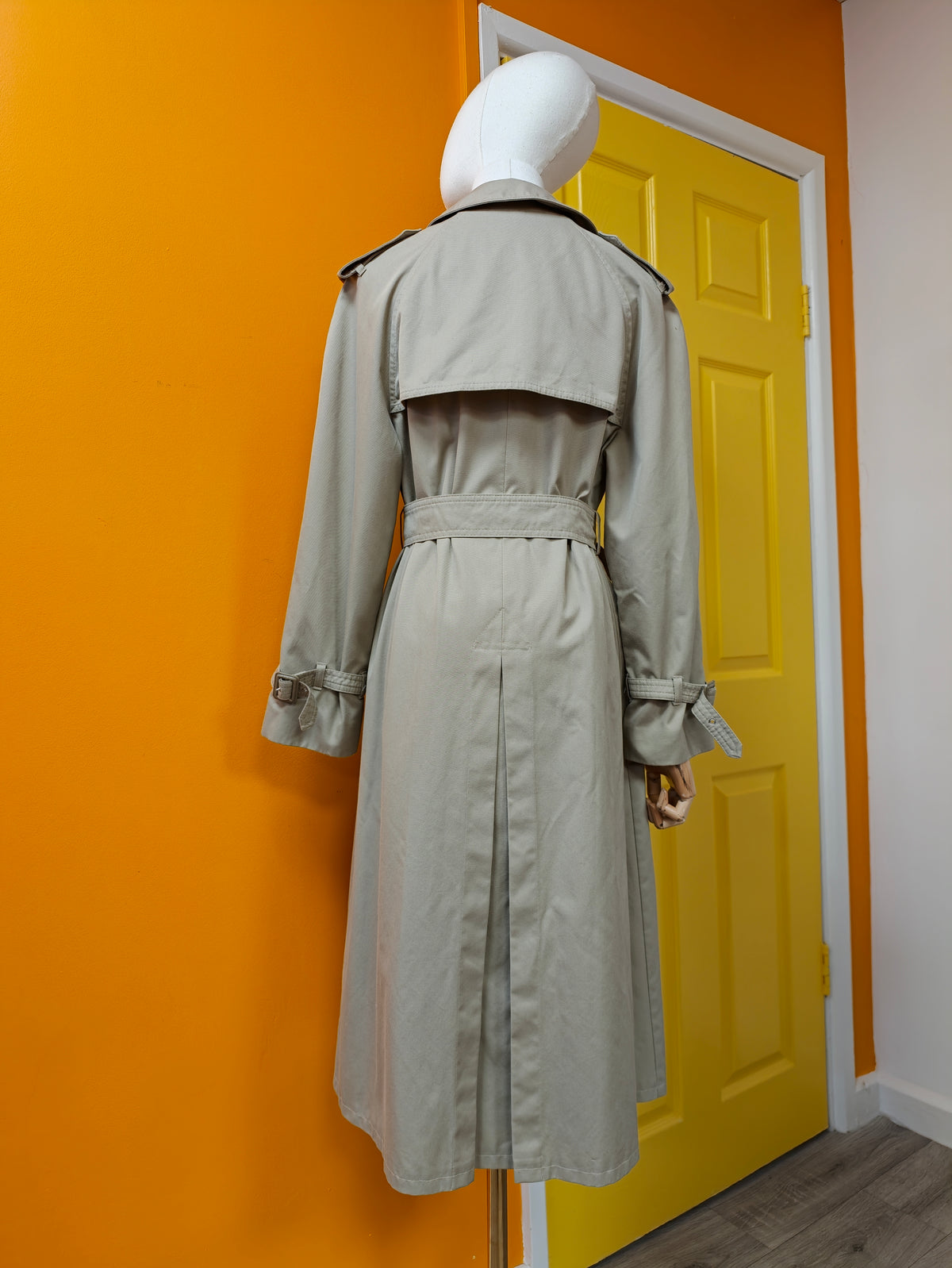 1980s St Michael trench coat - S