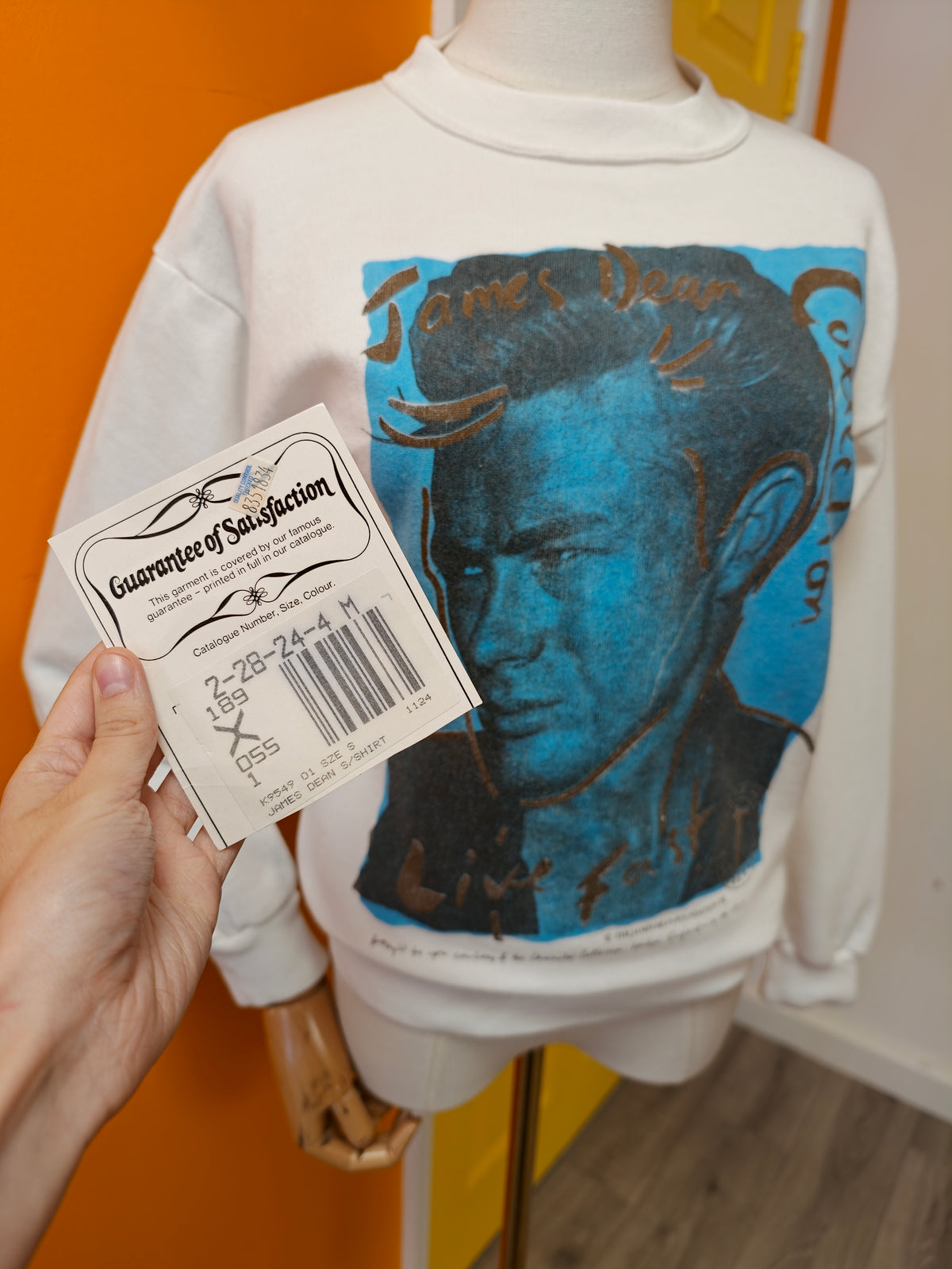 80s/90s James Dean Collection sweatshirt - XS