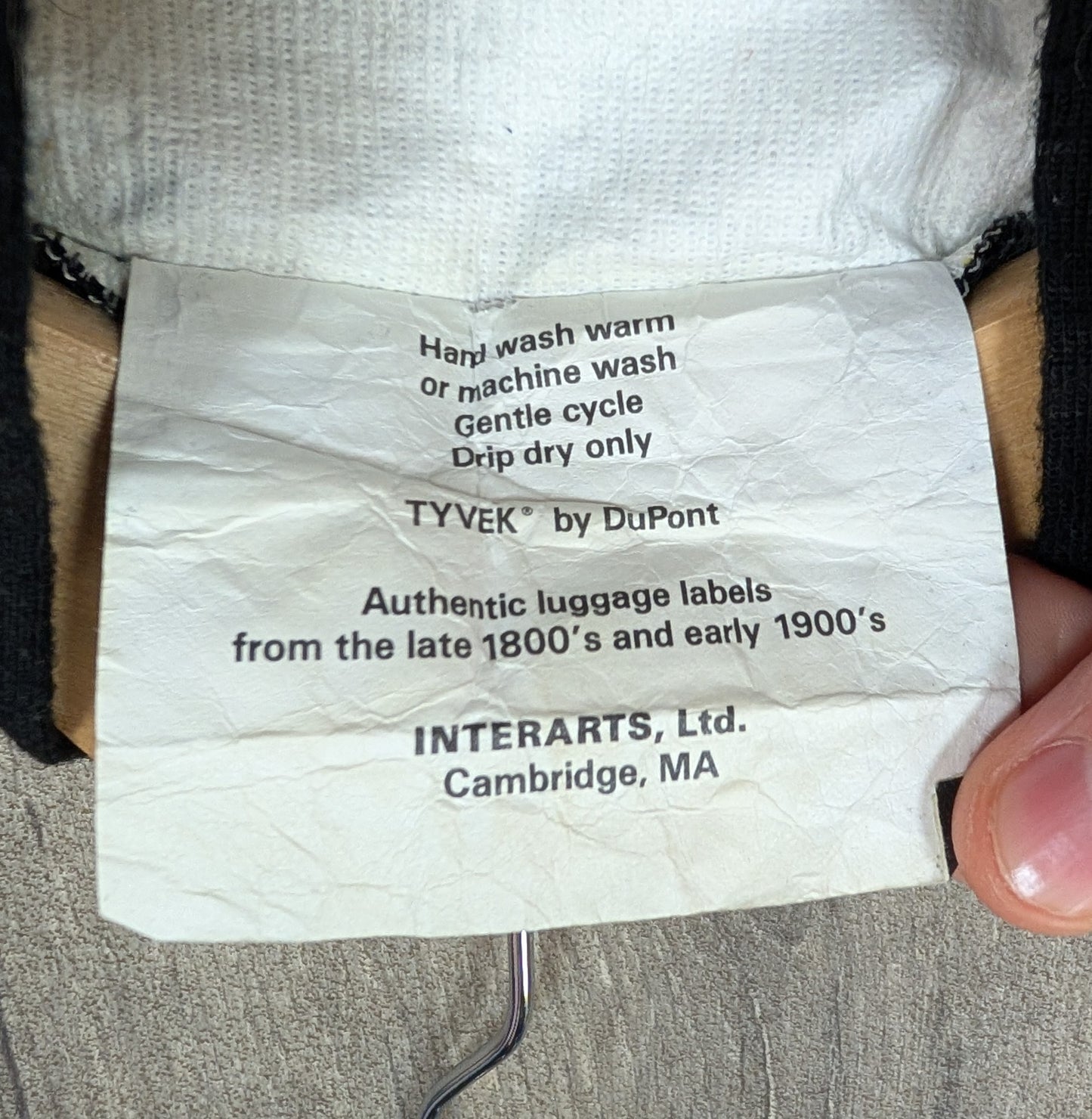 80s/90s Globe Traveller novelty print Tyvek jacket