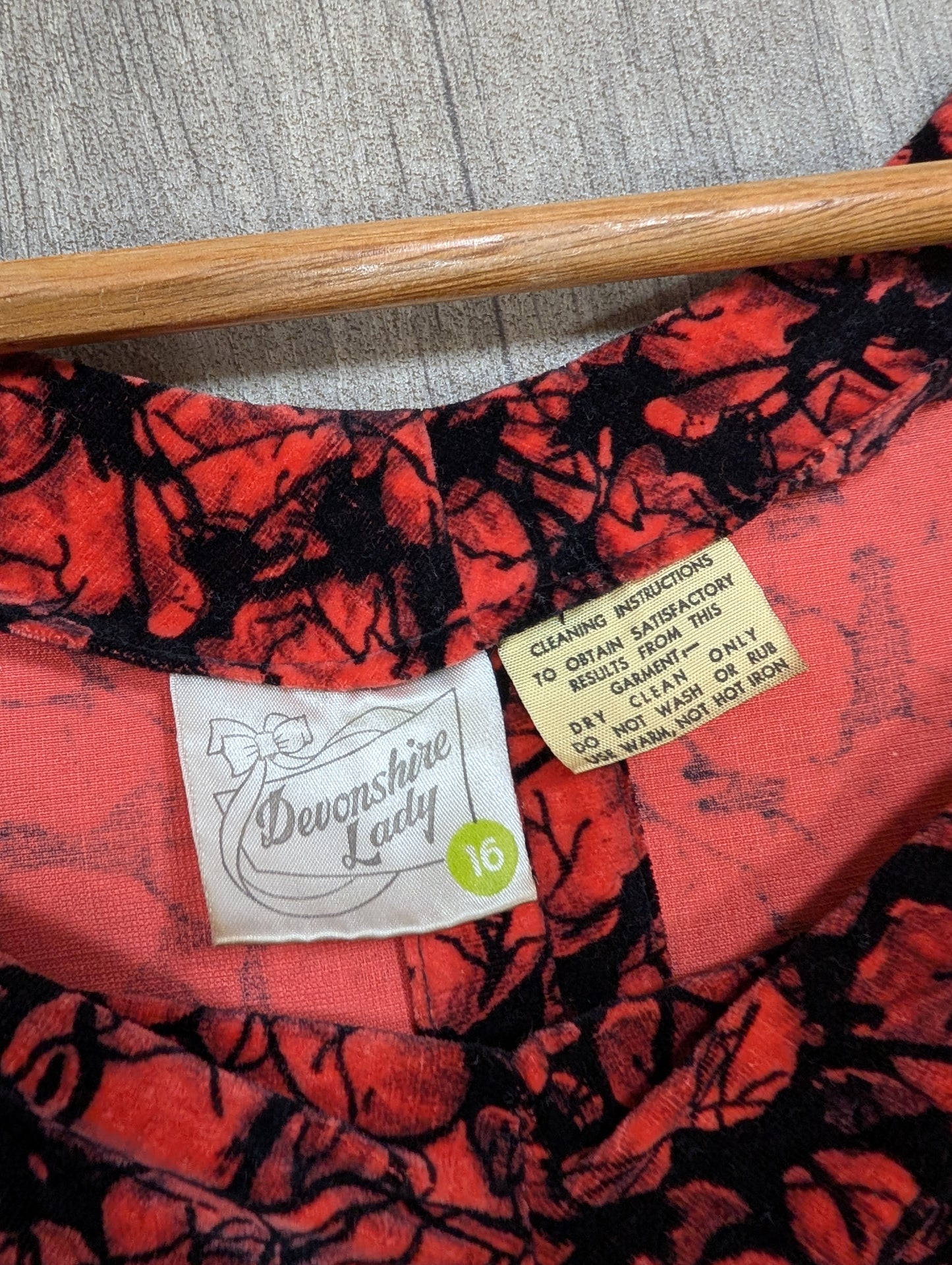 Deadstock 50s/60s Devonshire Lady dress - S/10