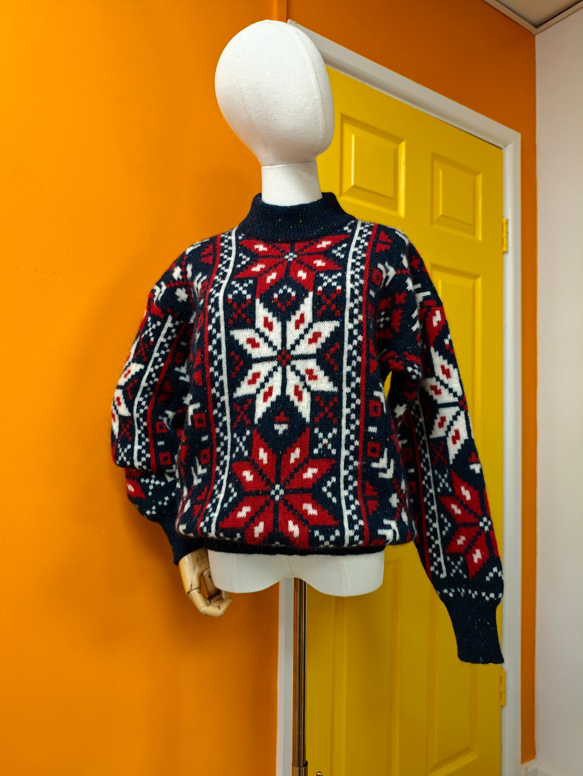 80s/90s Henry Fox Casuals wool jumper
