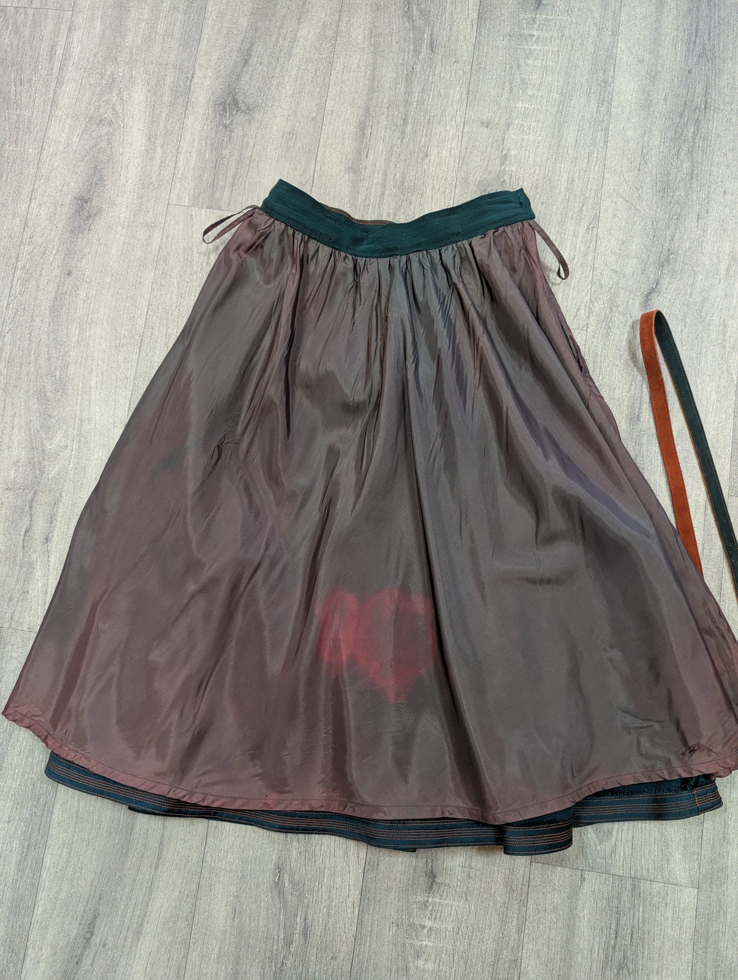 1970s Jean & Martin Pallant green wool suit - XS/S/6/8