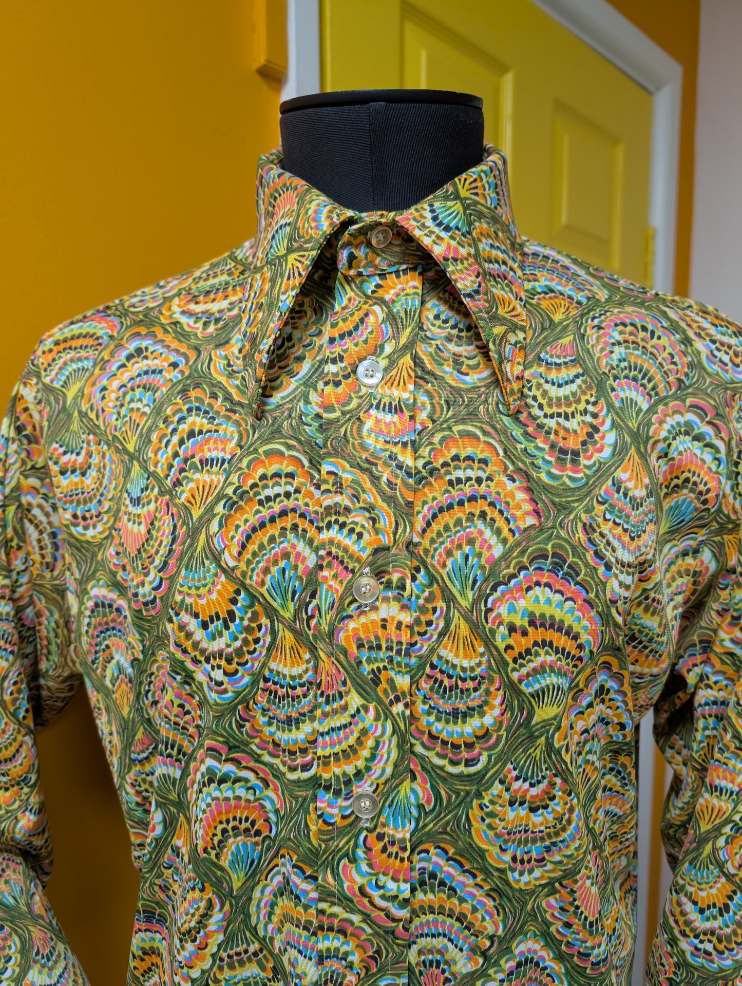 1970s Desica psychedelic shirt