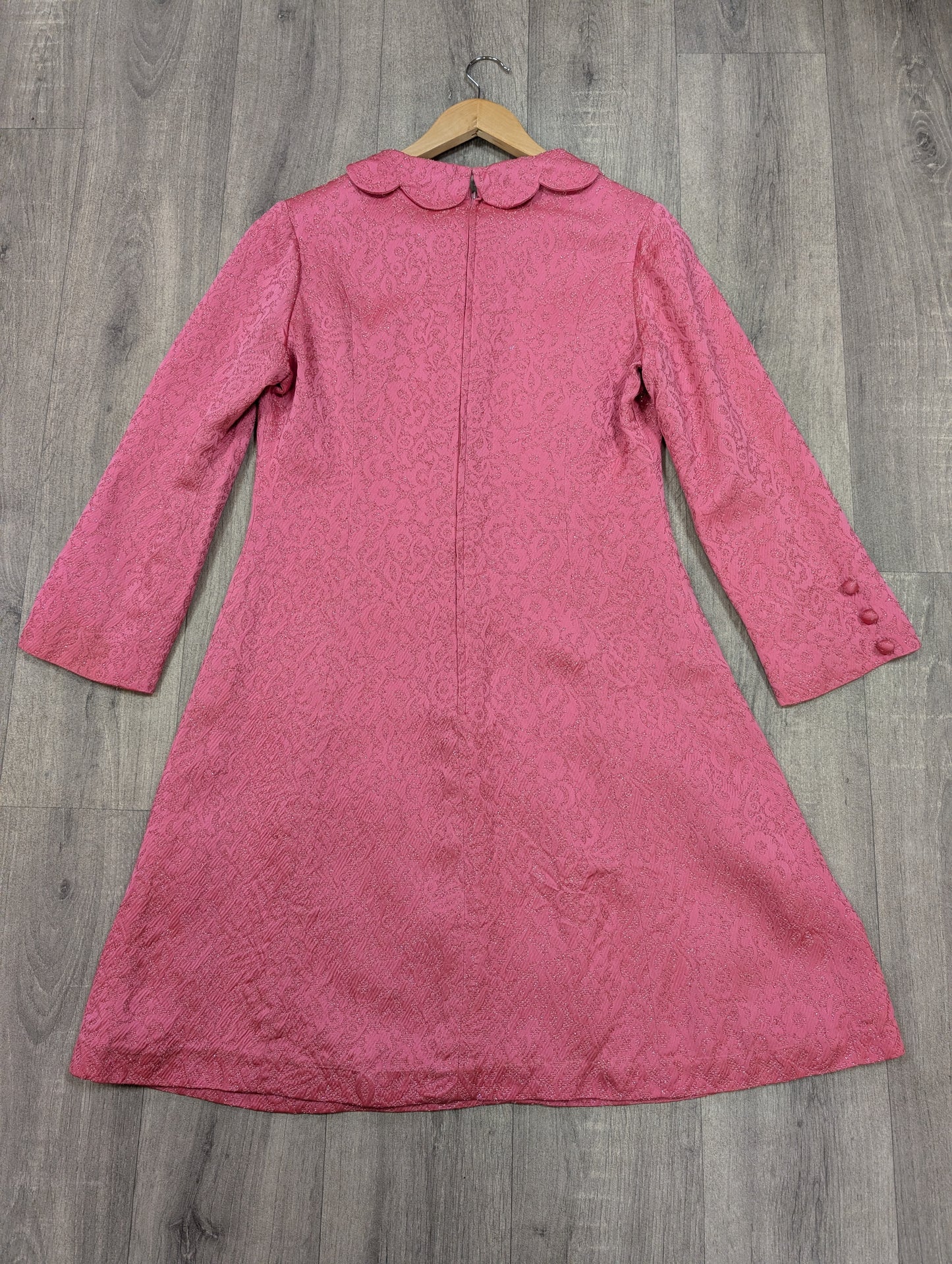 1960s Peter Barron pink dress - M/12/14