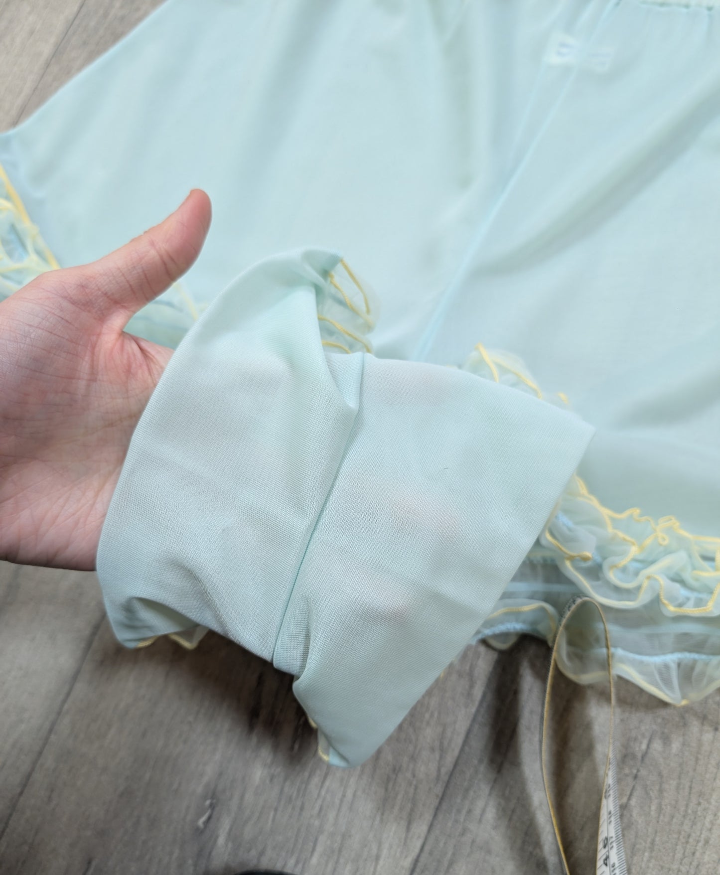 1960s Kayser Bondor nylon jersey nightdress & matching pants - XS/S