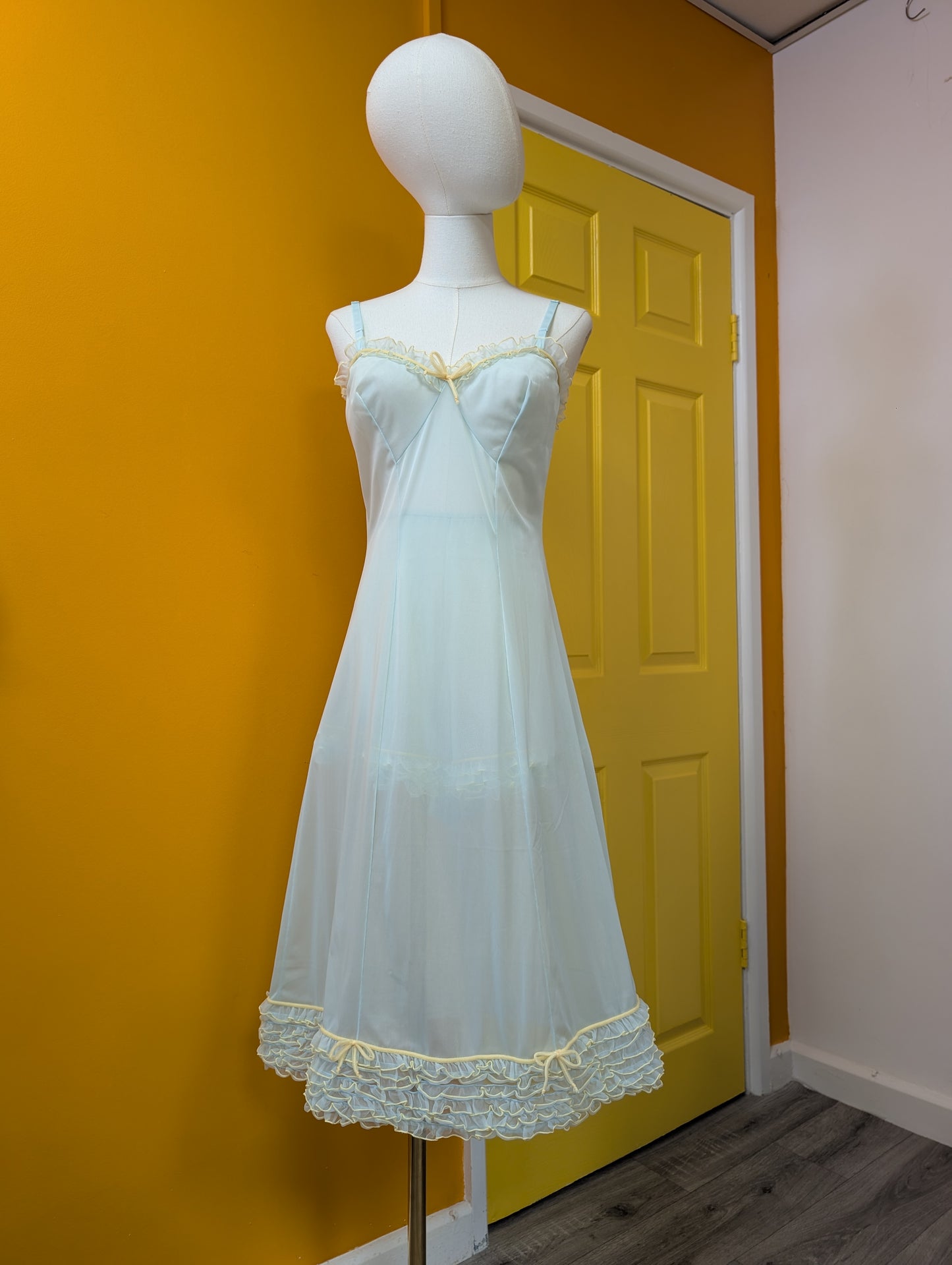 1960s Kayser Bondor nylon jersey nightdress & matching pants - XS/S
