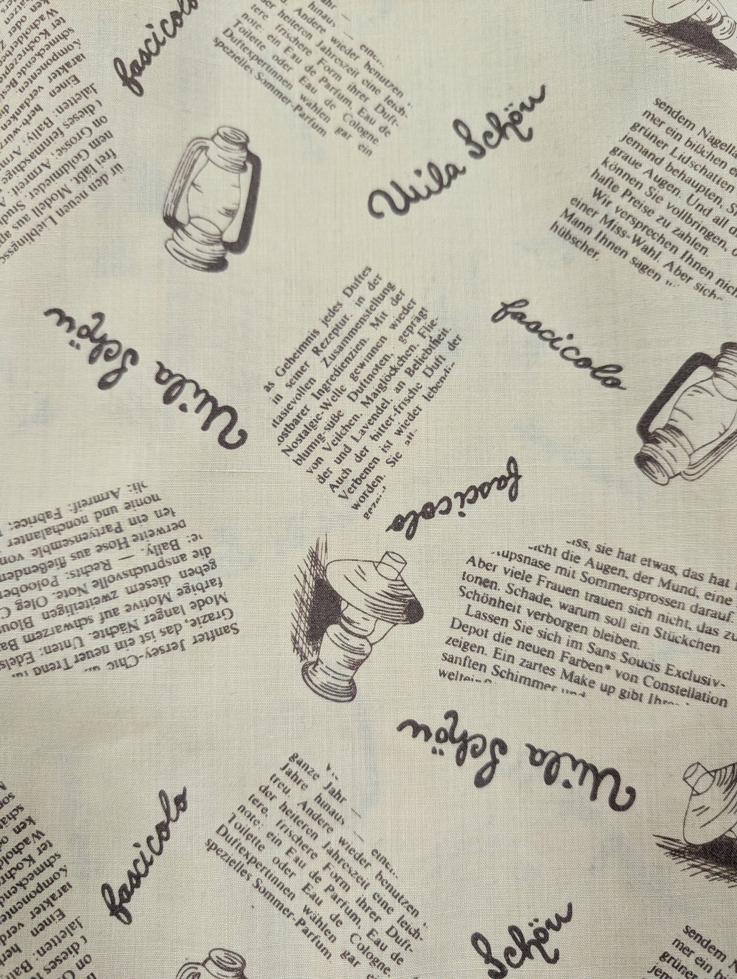 1970s Bud Berma novelty print shirt