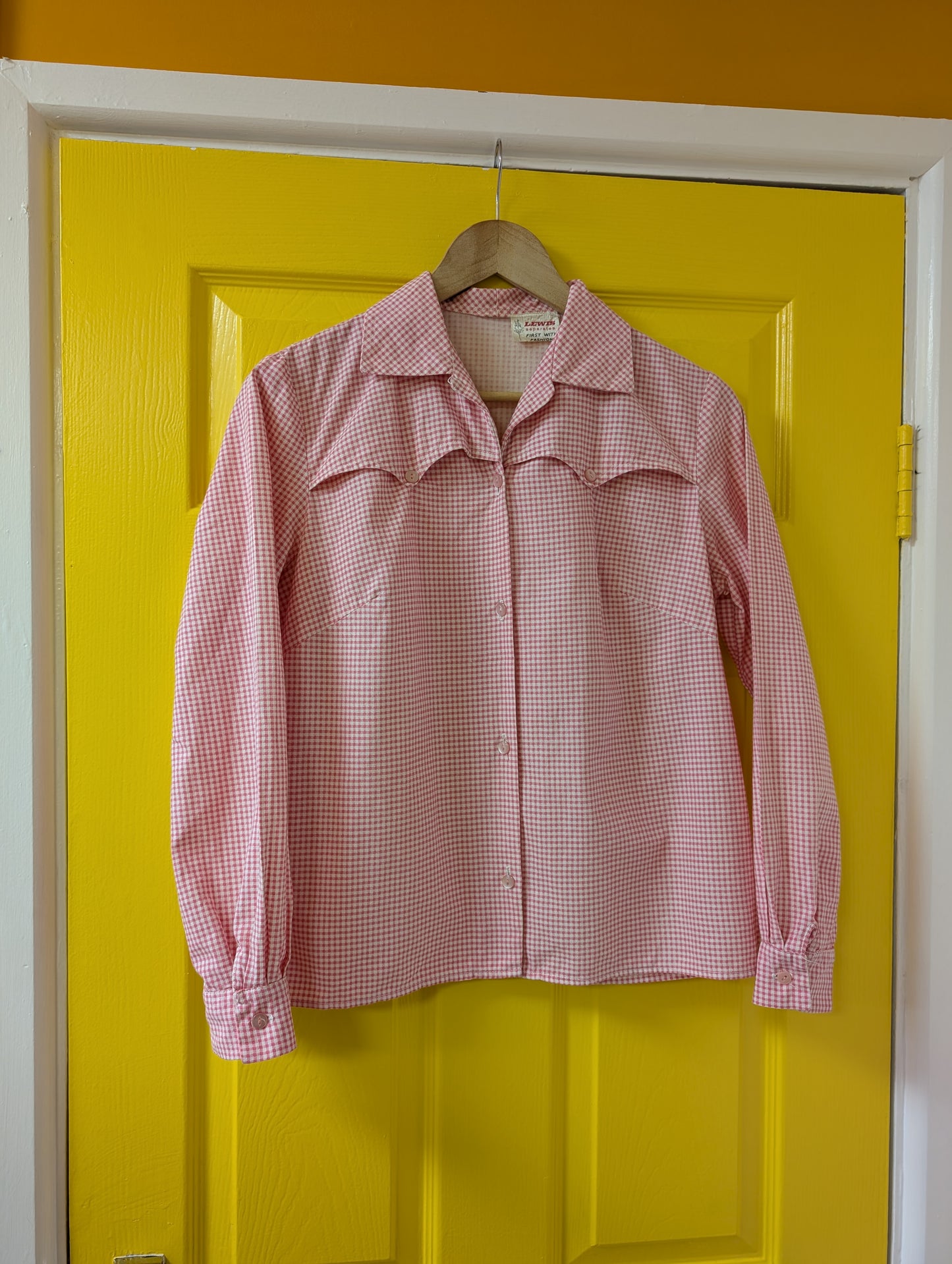 1950s Lewis Separates cotton western shirt - S/M/10/12
