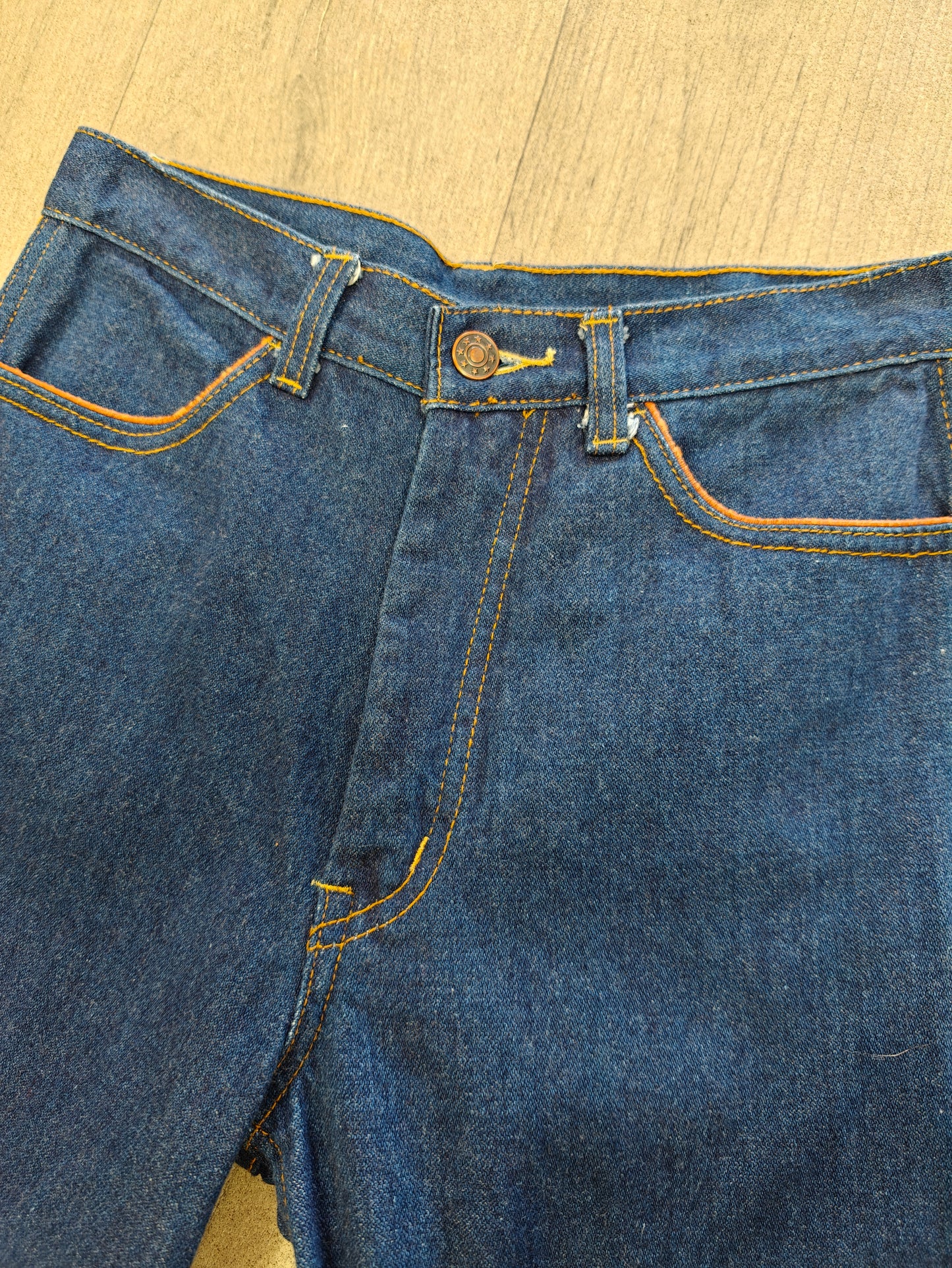 1970s Penisula flared jeans - 26" waist
