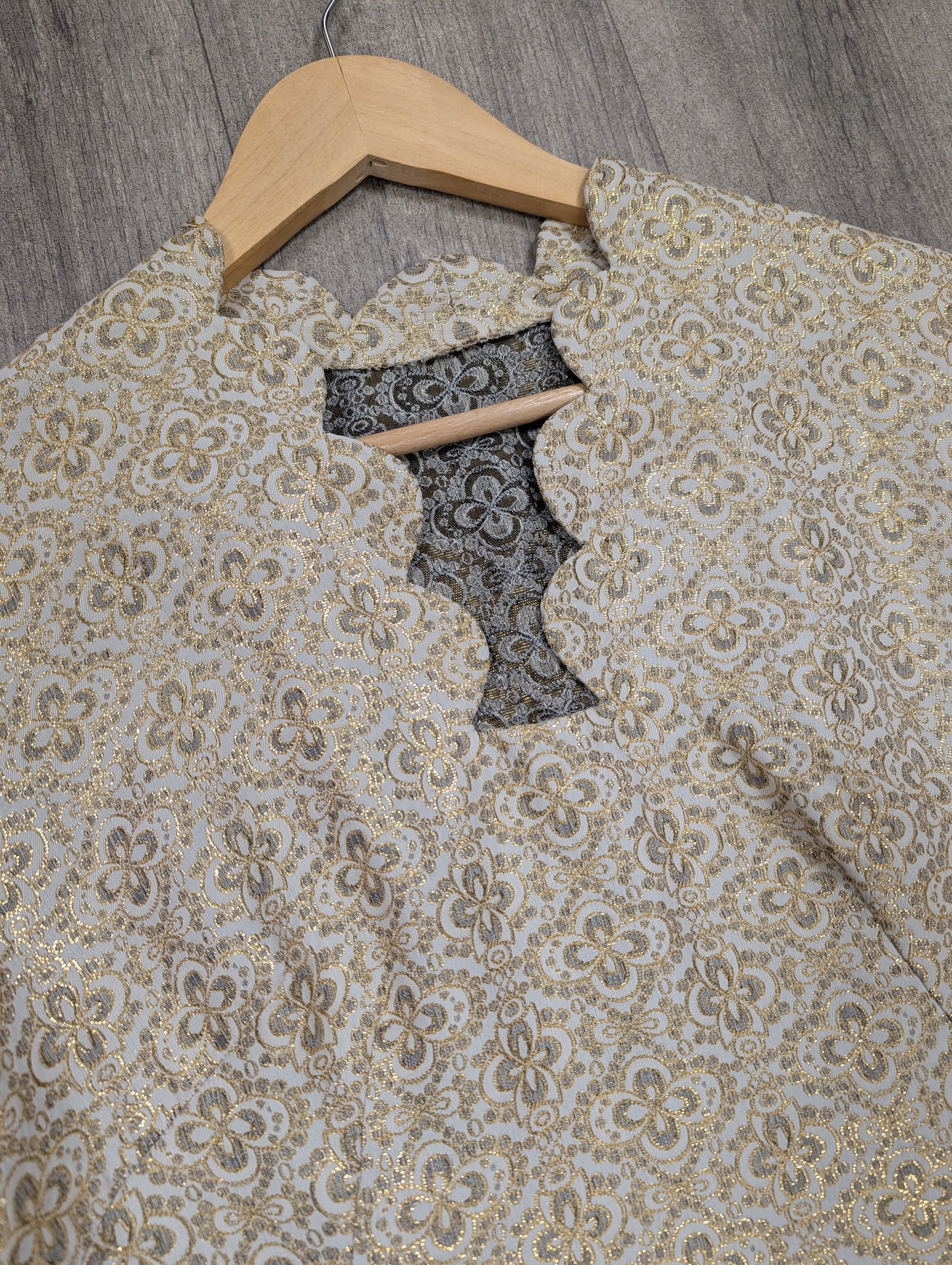 1960s gold party dress - M/14