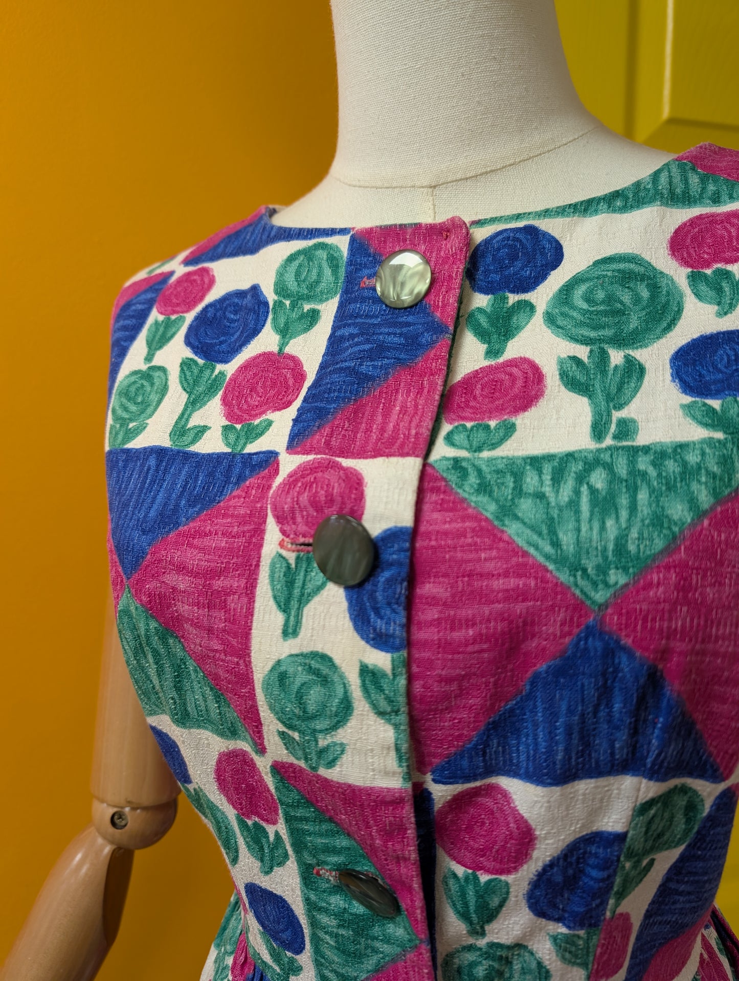 50s/60s Jack Toohey dress - S/8/10