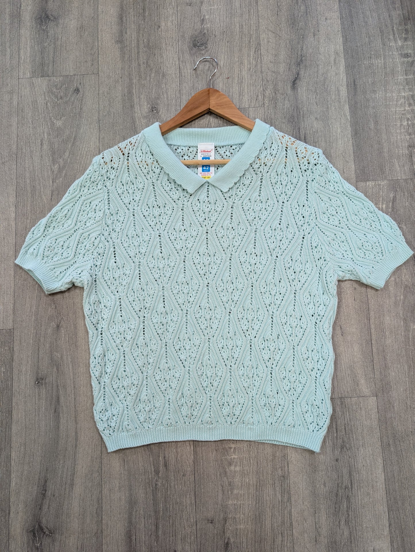 1980s St Michael cotton jumper - M