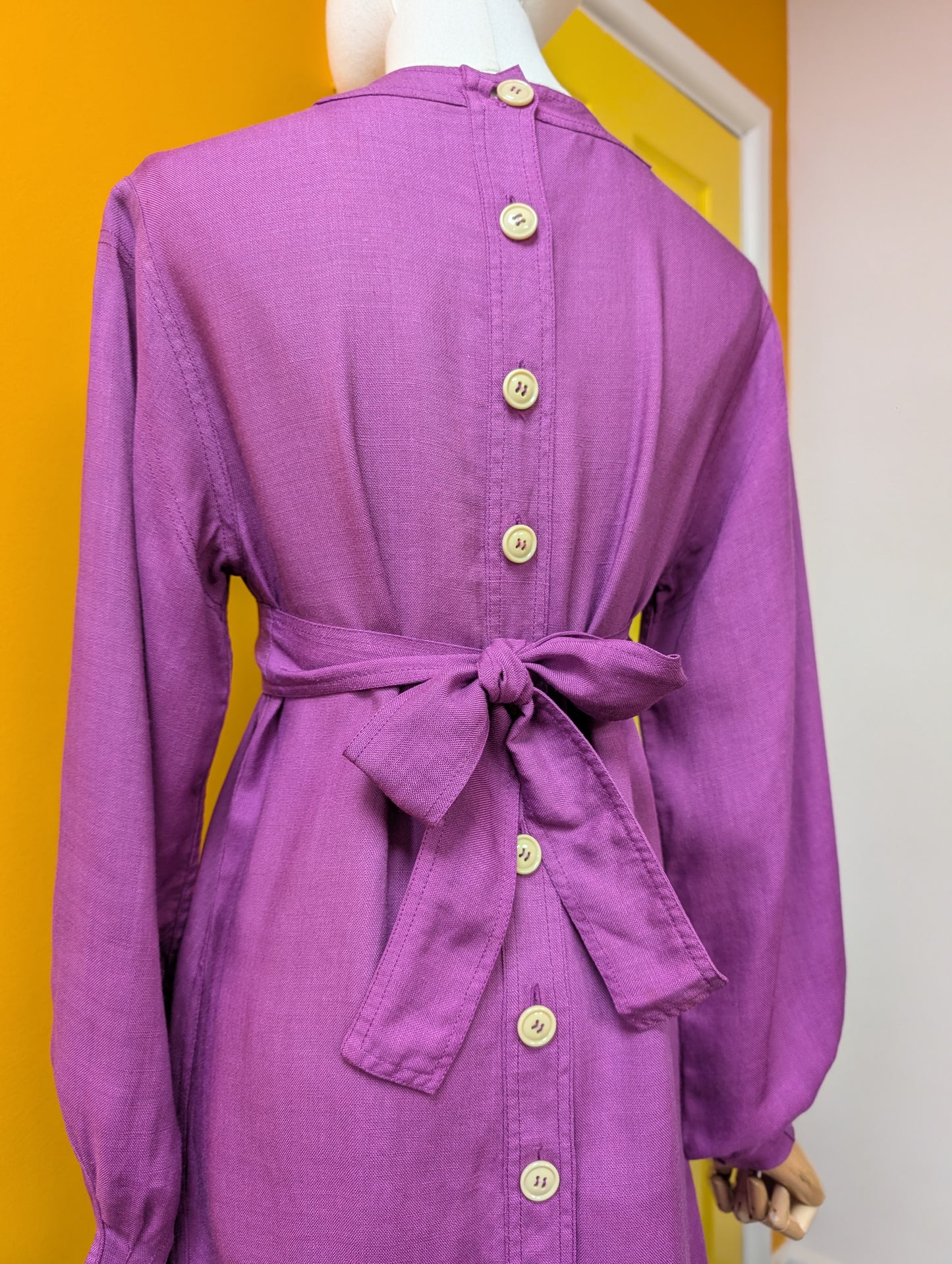 Wonderful 1970s Jean Muir dress - S/8/10