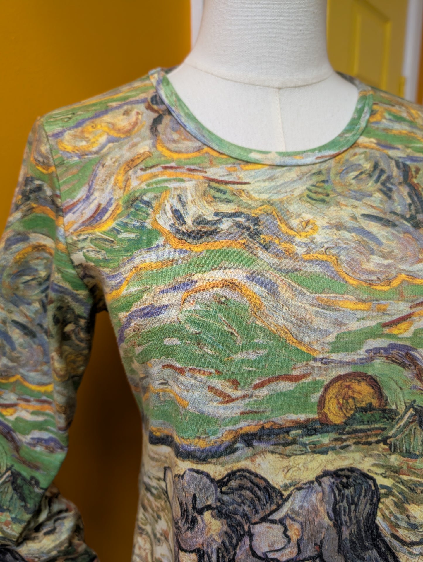 Y2K P&N The East's Enlightened Van Gogh print t-shirt - S/M