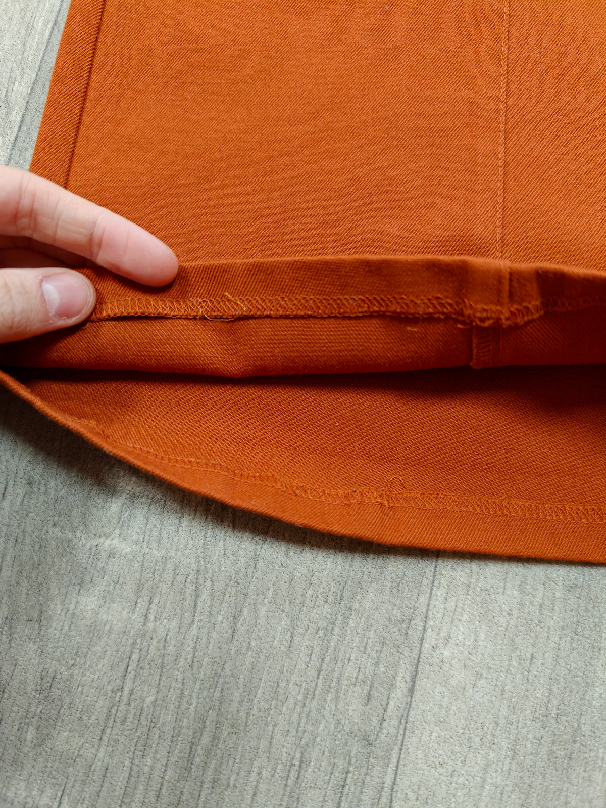 1970s St Michael button front flares - 26" waist