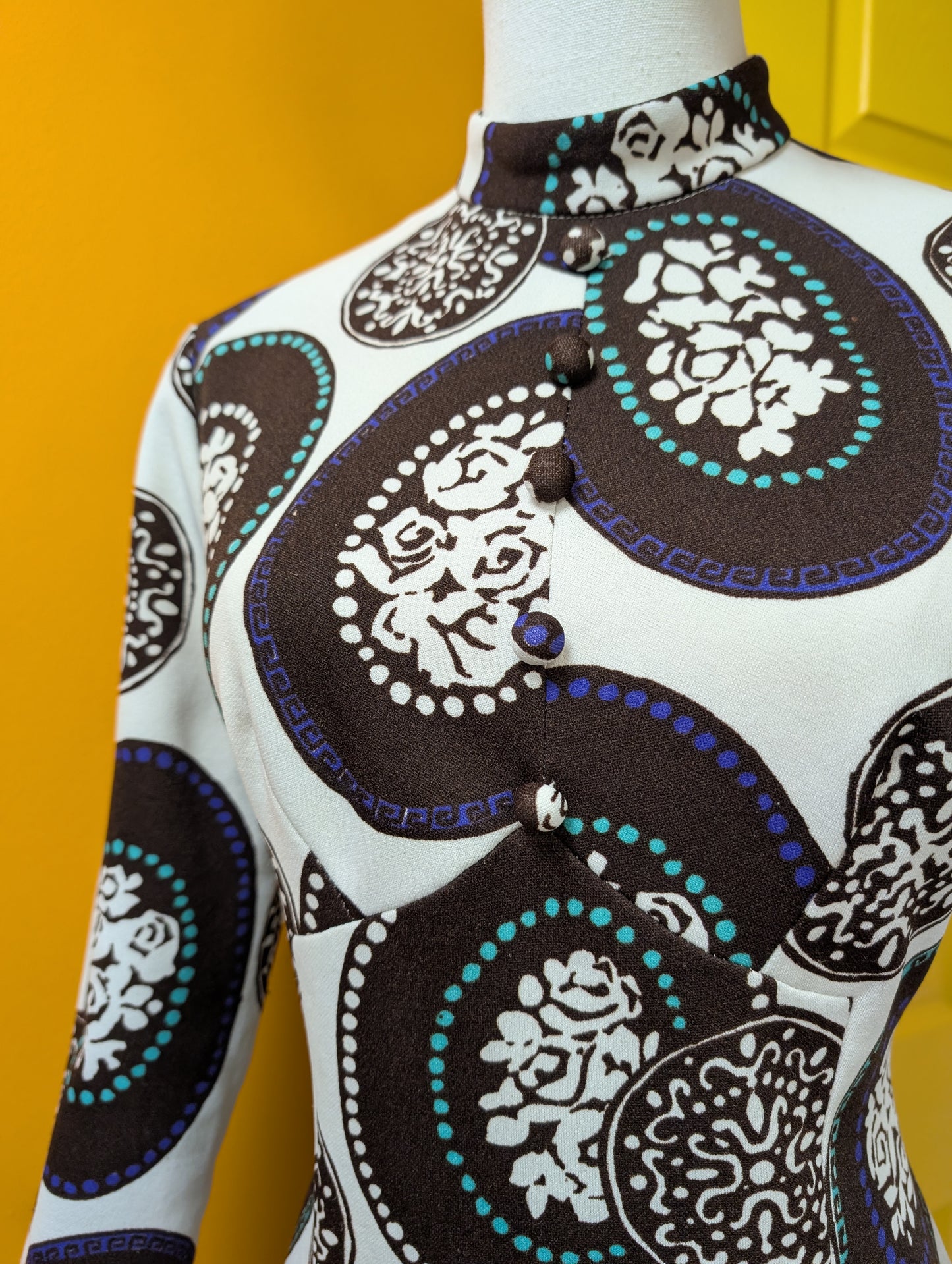60s/70s dress - M/12