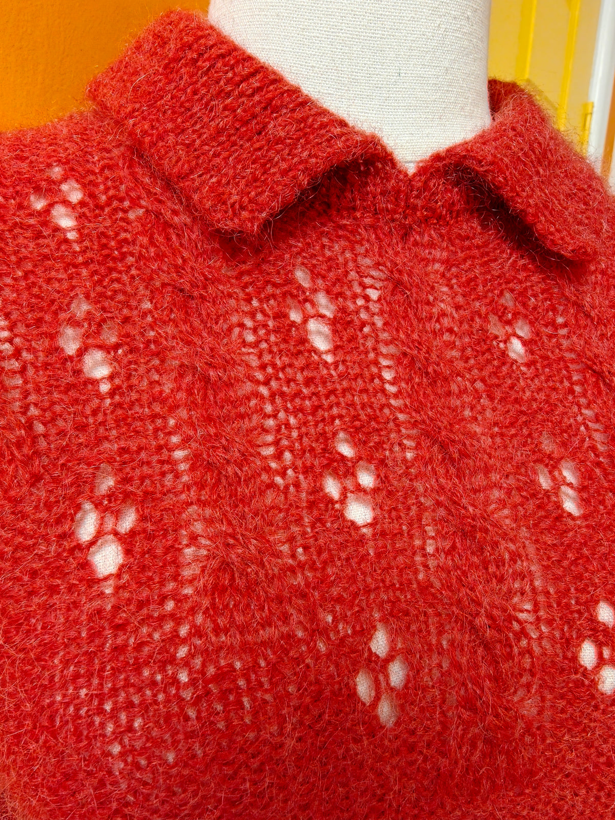 1980s French Connection mohair blend dress - XS/S
