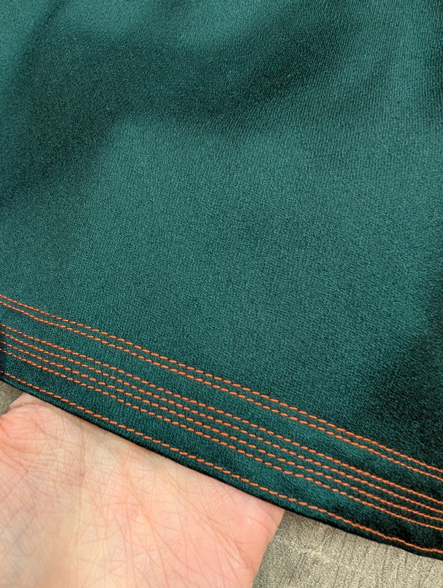 1970s Jean & Martin Pallant green wool suit - XS/S/6/8