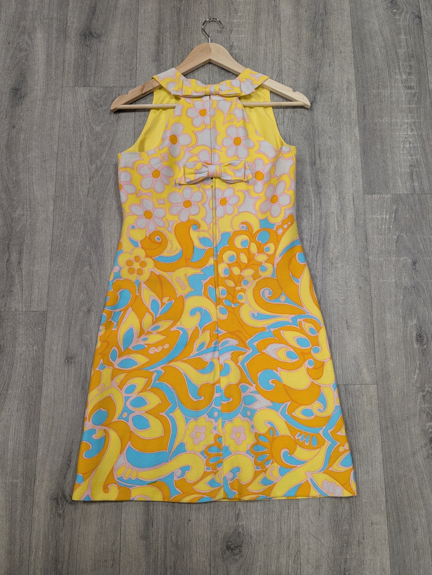 1960s Susan Small psychedelic dress - S/8
