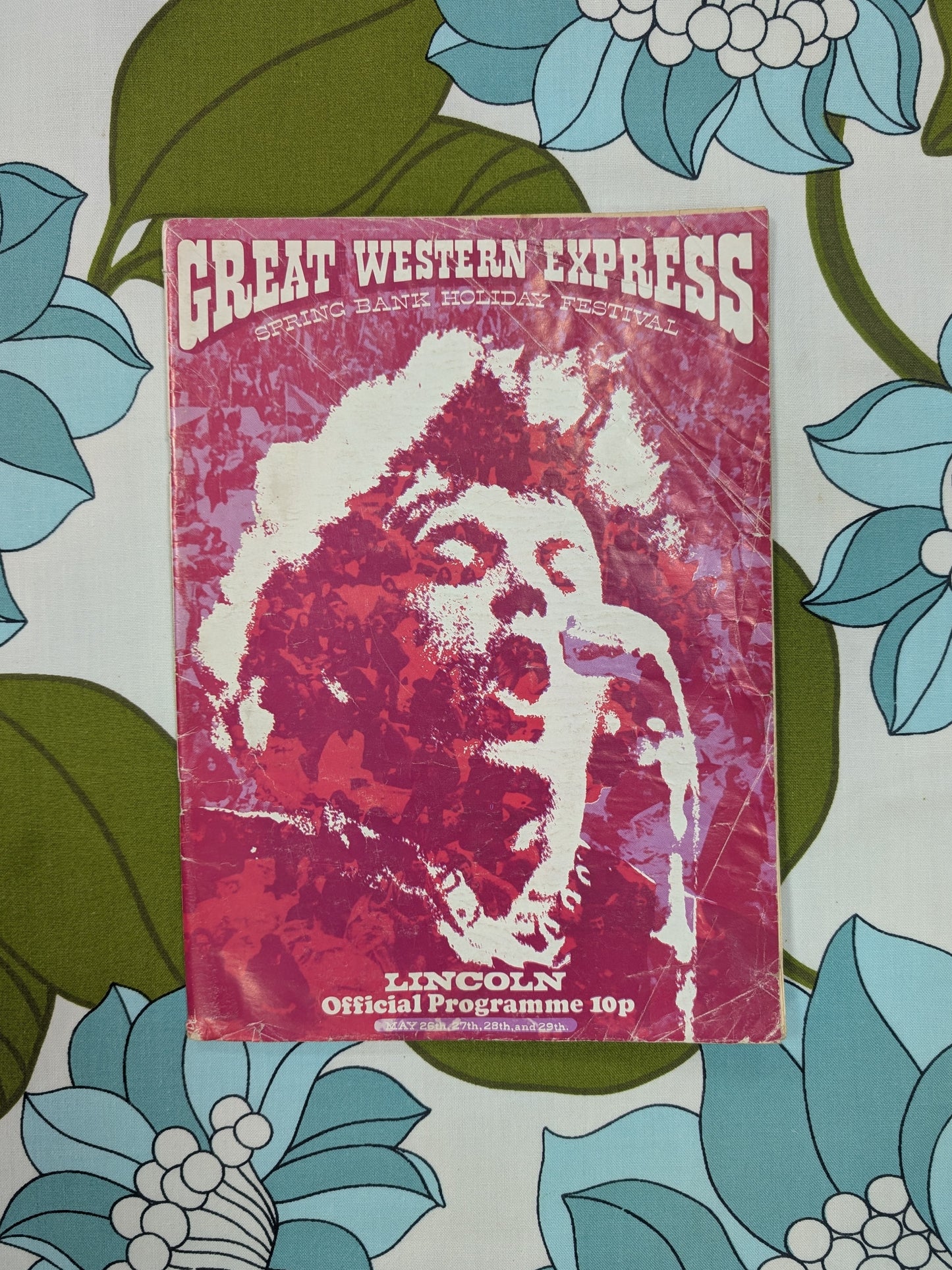 Great Western Express Lincoln Festival 1972 programme