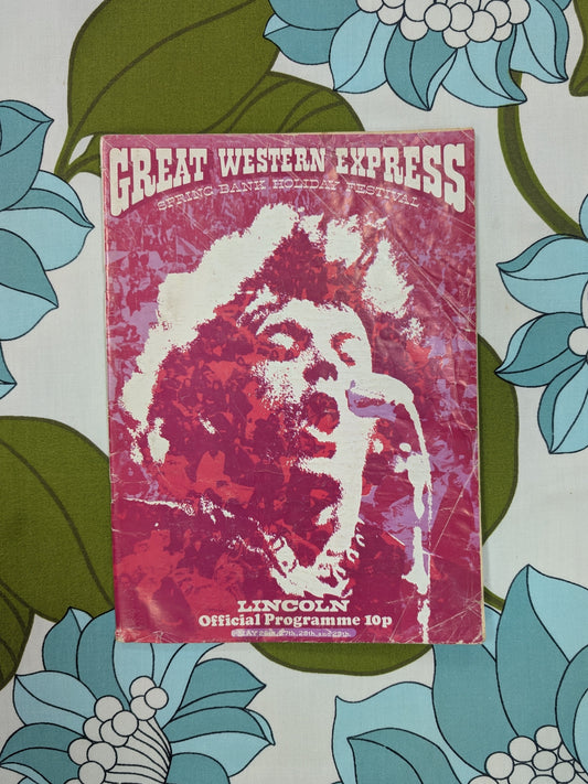 Great Western Express Lincoln Festival 1972 programme