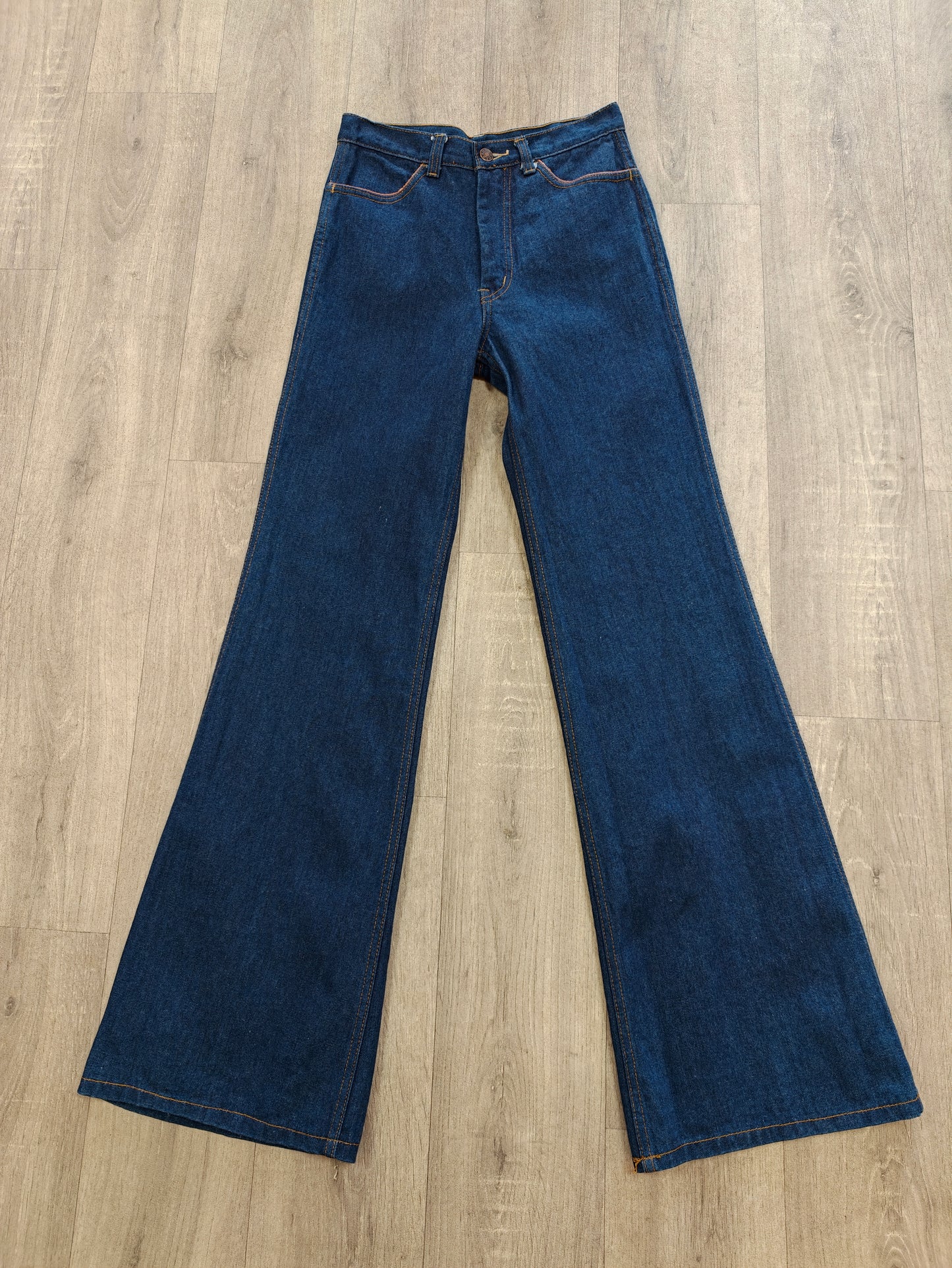 1970s Penisula flared jeans - 26" waist