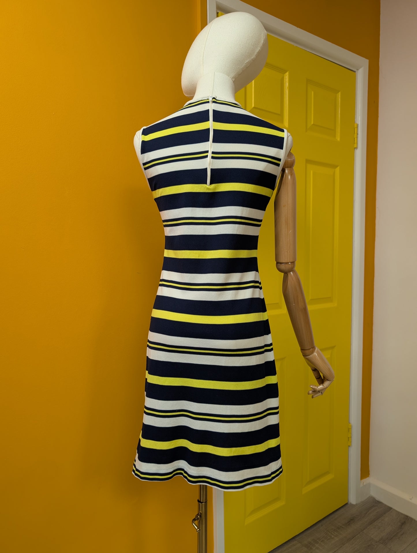 1960s striped mini dress - XS/S/6/8