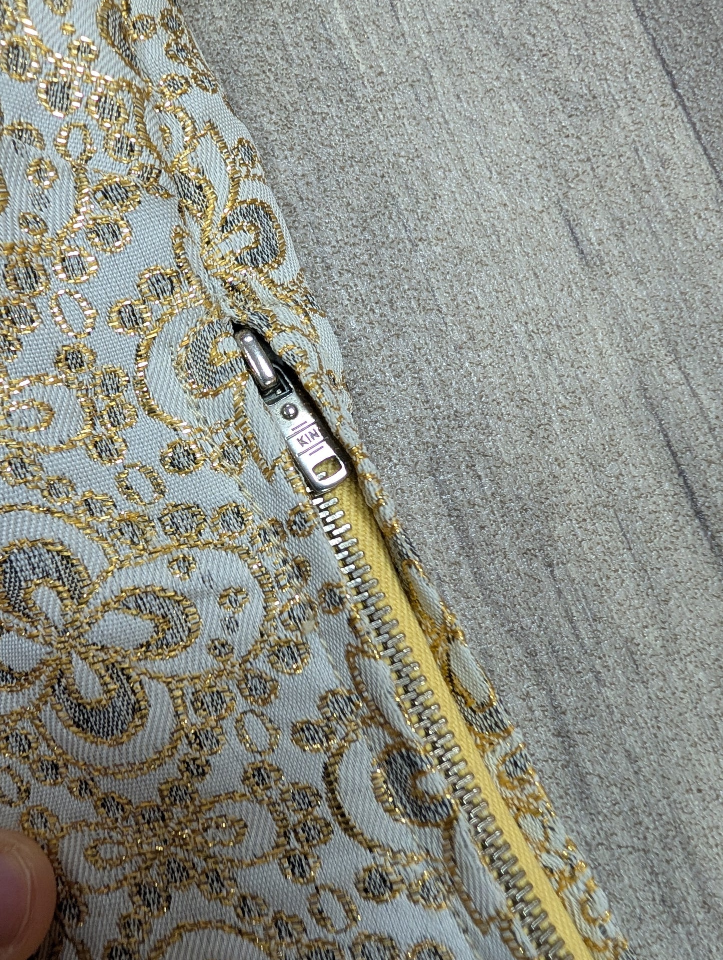 1960s gold party dress - M/14