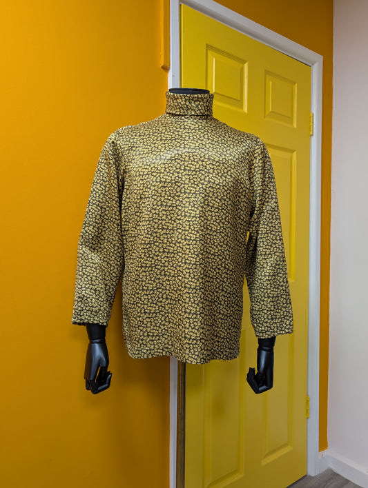 Incredible 1960s Mr Fish roll neck top