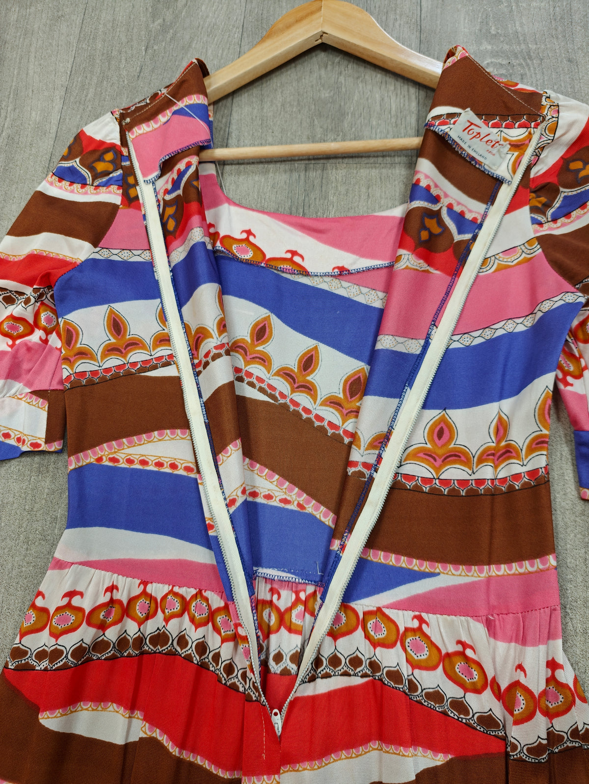 Deadstock 60s/70s Toplet dress - S/8/10