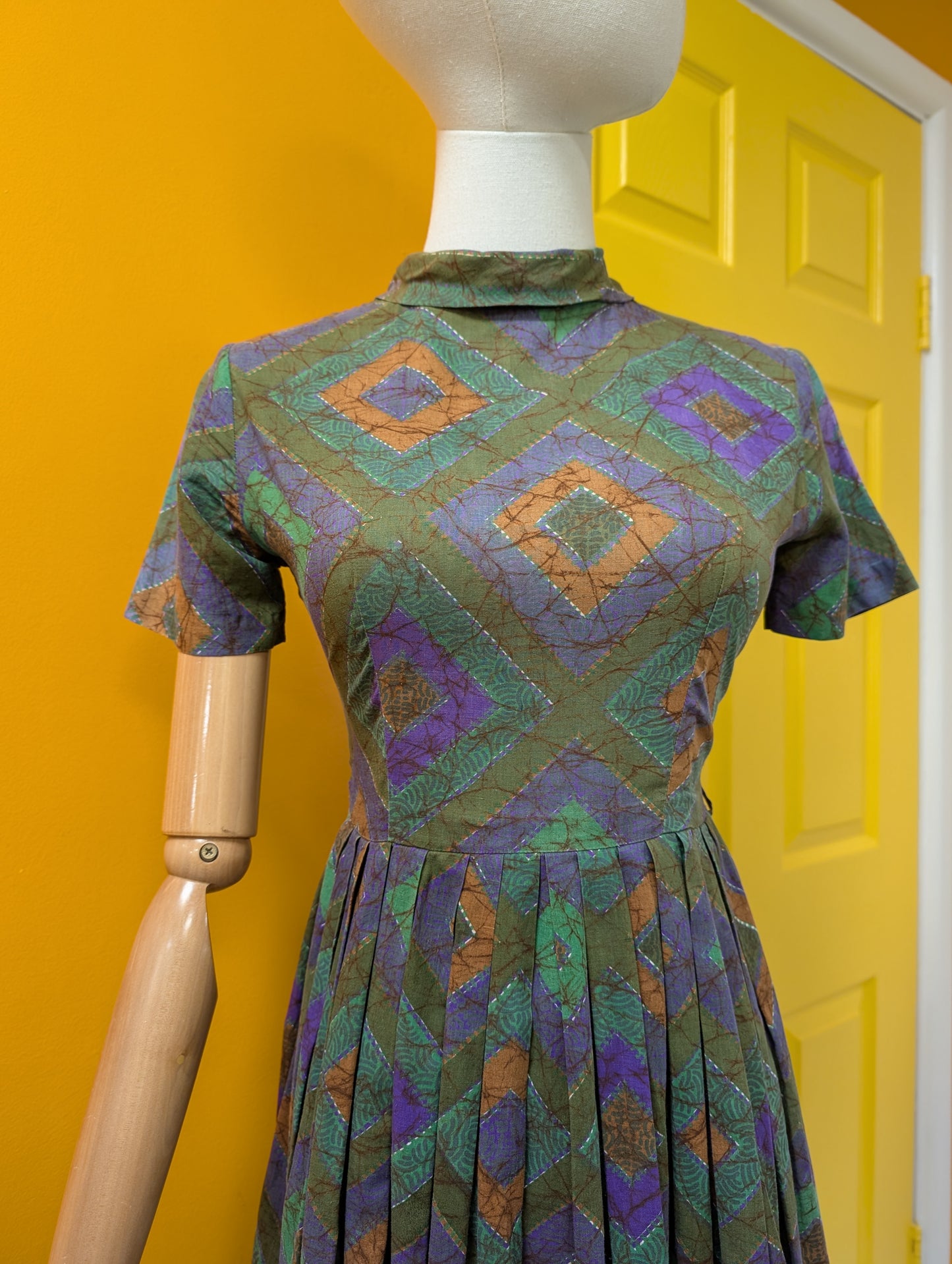 50s/60s Bonnie Blair dress - XS/6