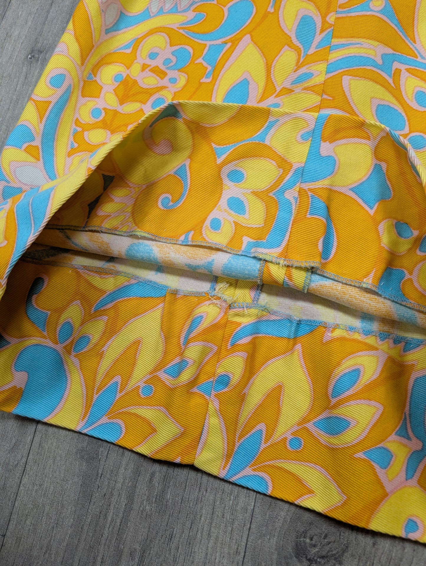 1960s Susan Small psychedelic dress - S/8