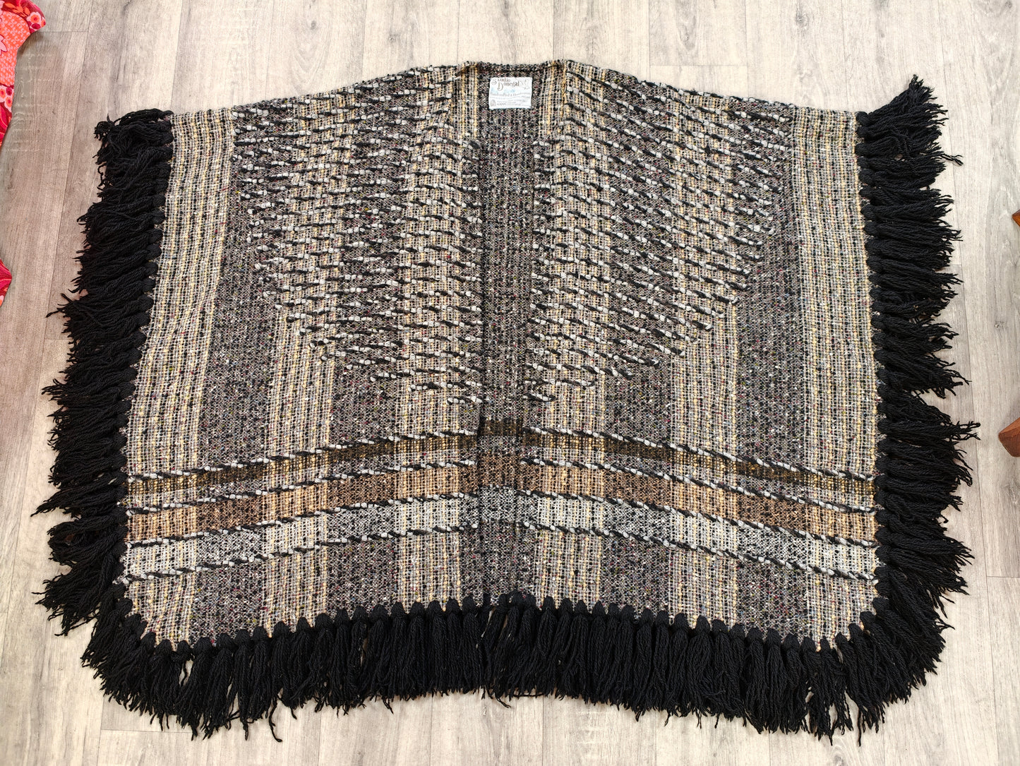 Studio Donegal handwoven wool cape/shawl/poncho