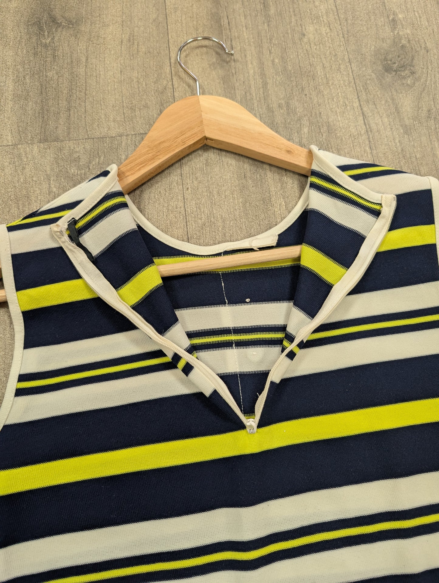 1960s striped mini dress - XS/S/6/8