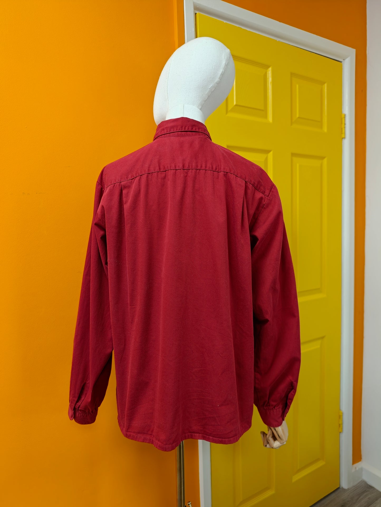 80s/90s Jumpers cotton shirt - L