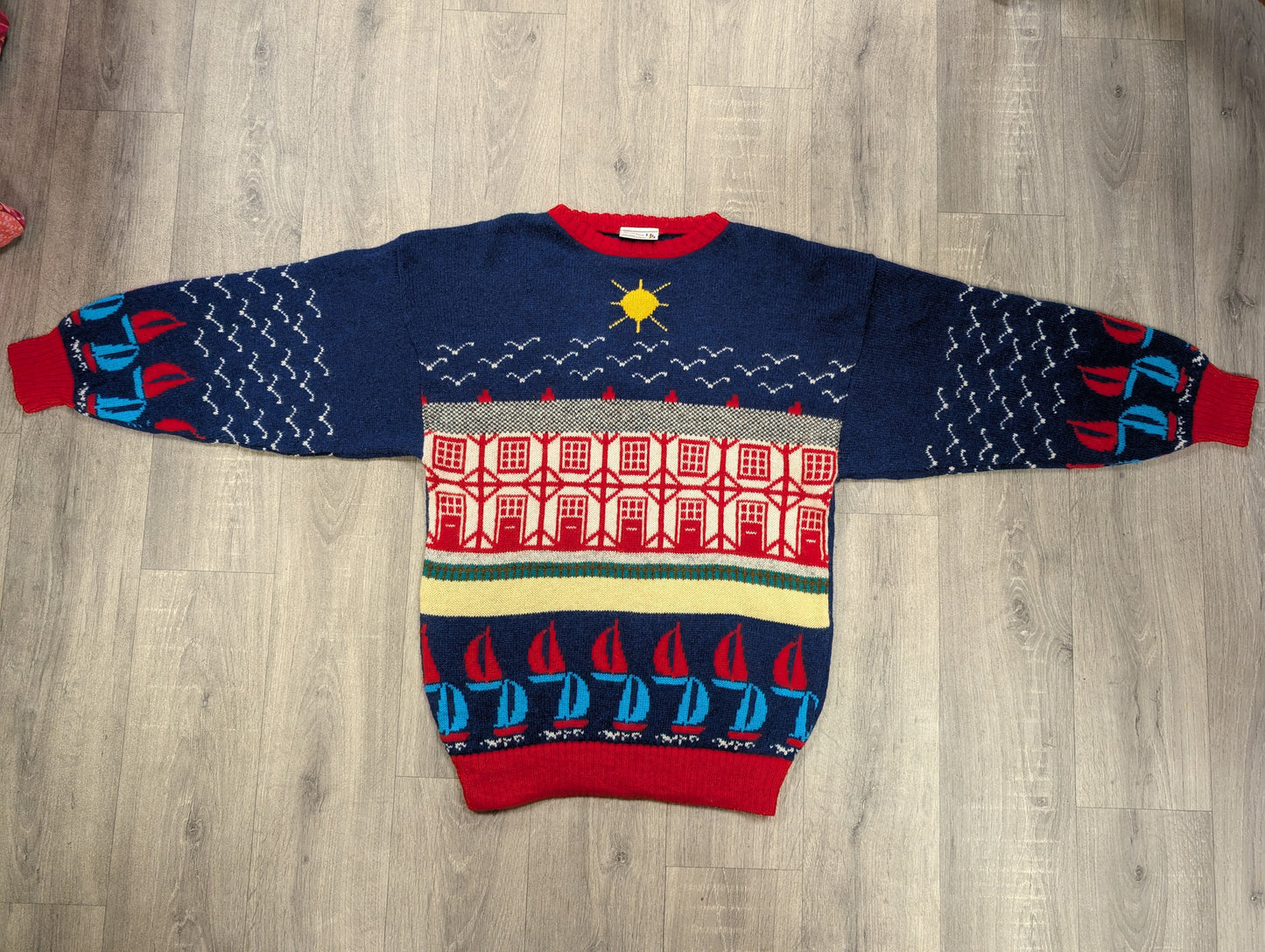 1980s The Irish Scene pure wool jumper