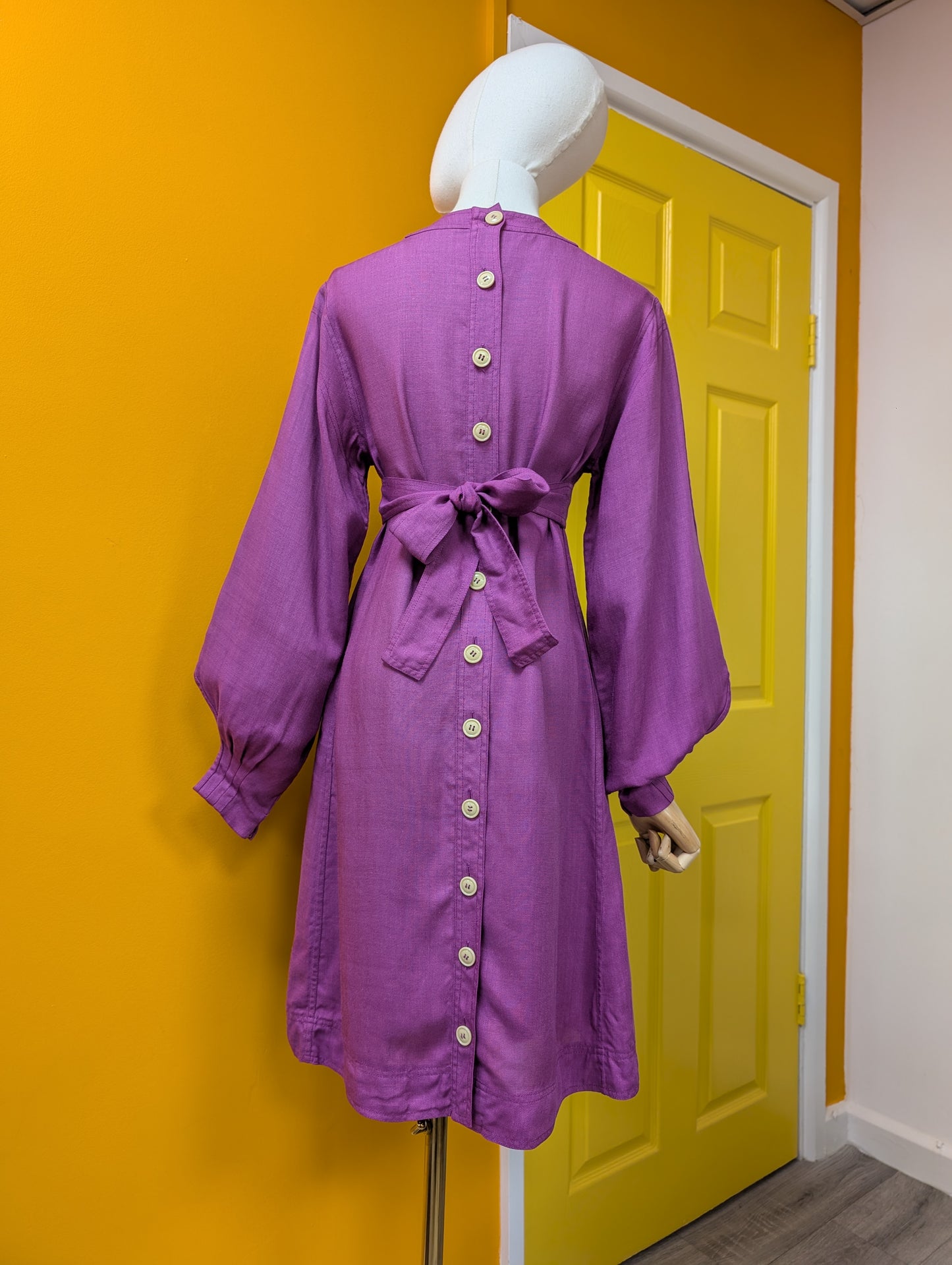 Wonderful 1970s Jean Muir dress - S/8/10
