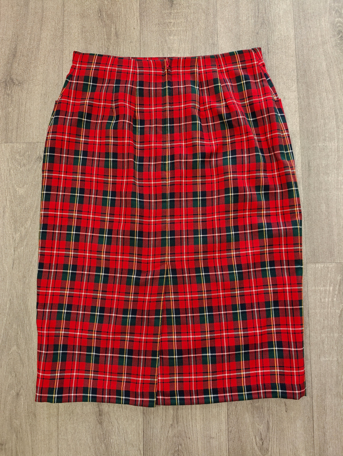 1980s St Michael tartan skirt - 31" waist