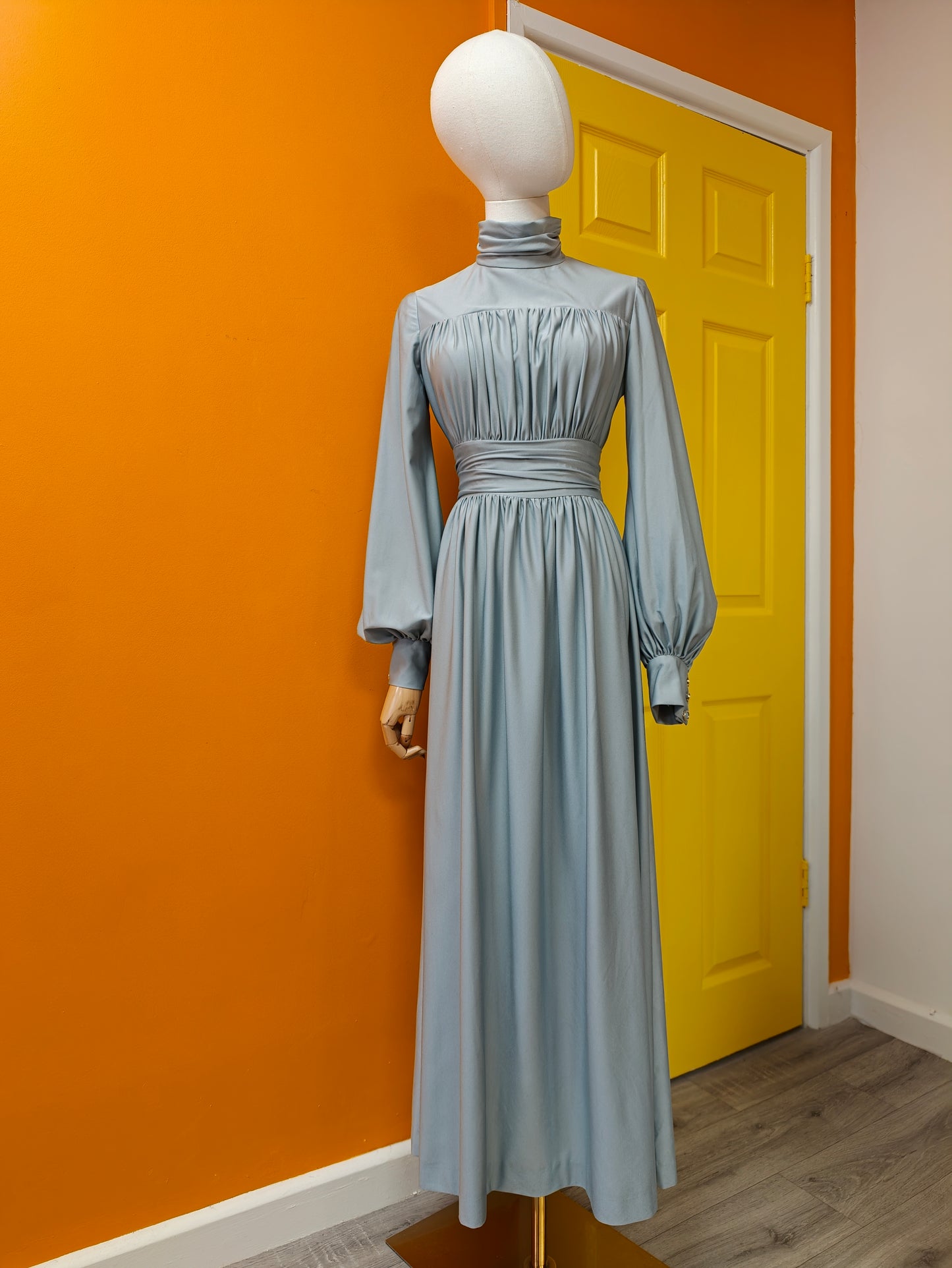 1970s Annie Gough at Gemini maxi dress - XS/6