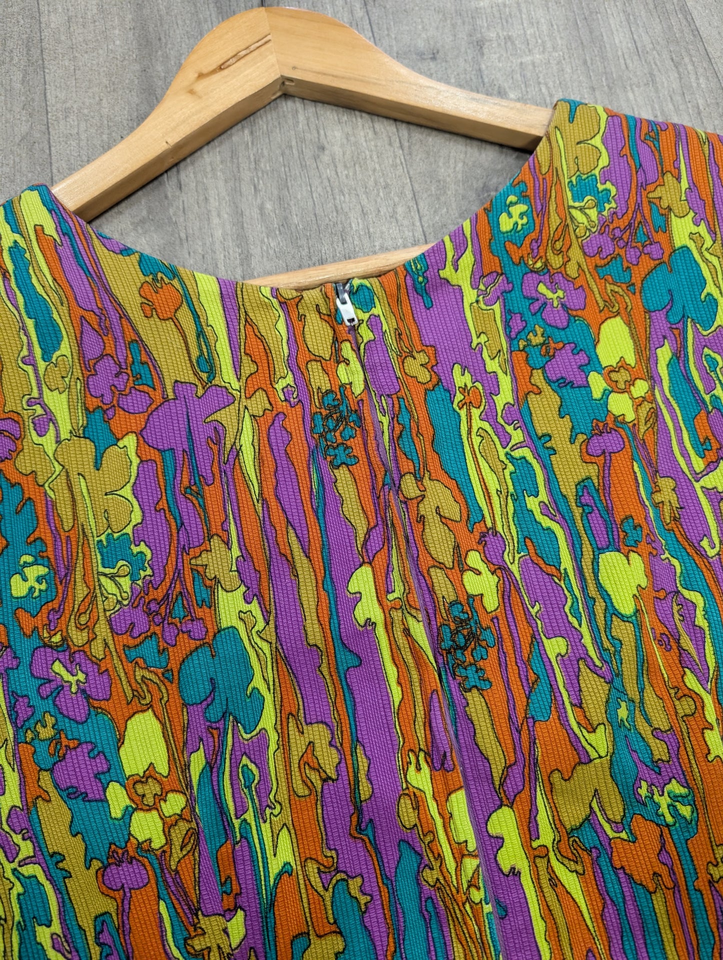 1960s Ladies Pride psychedelic dress - S/10