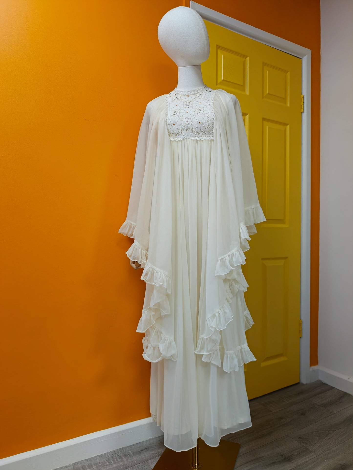 1970s House of Nicholas maxi dress - XS/S/6/8