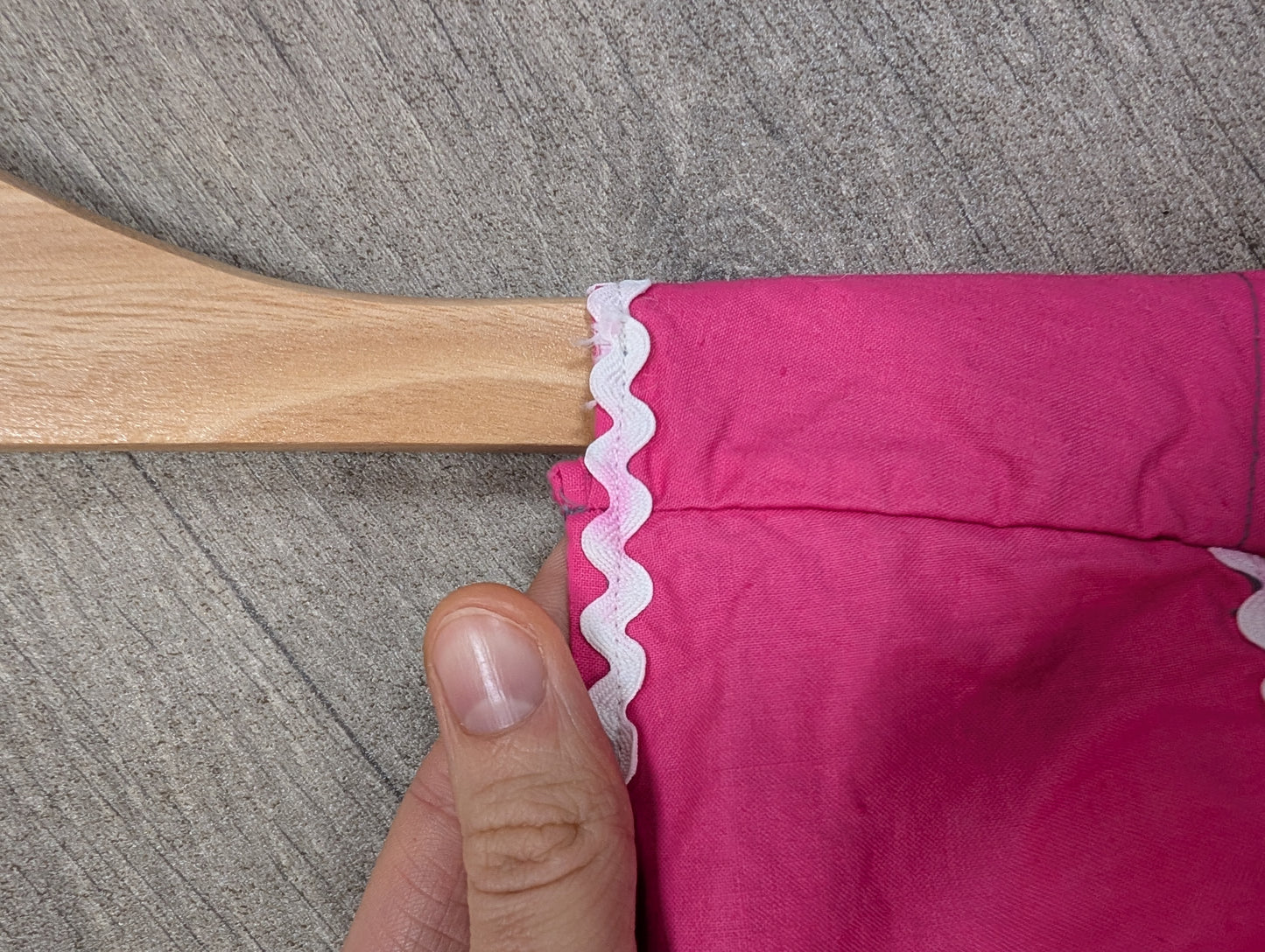 1960s floral cotton apron/overall - M