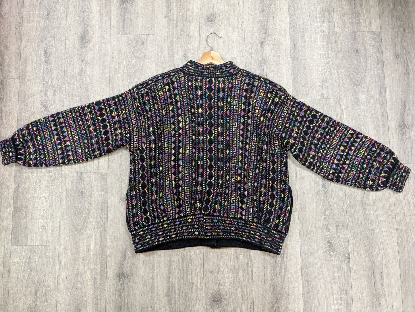 1980s cardigan - L