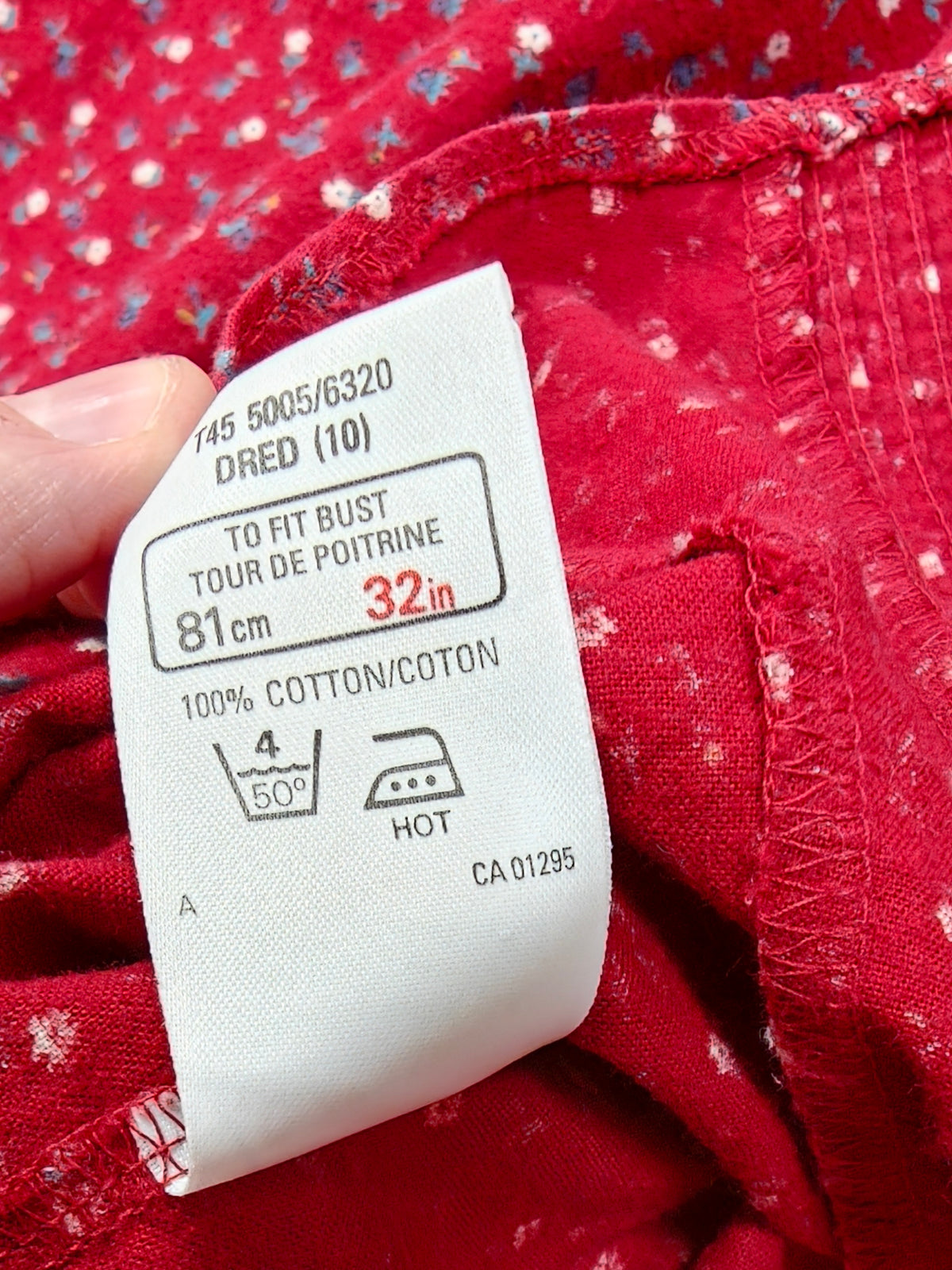 1980s St Michael cotton blouse - XS/S