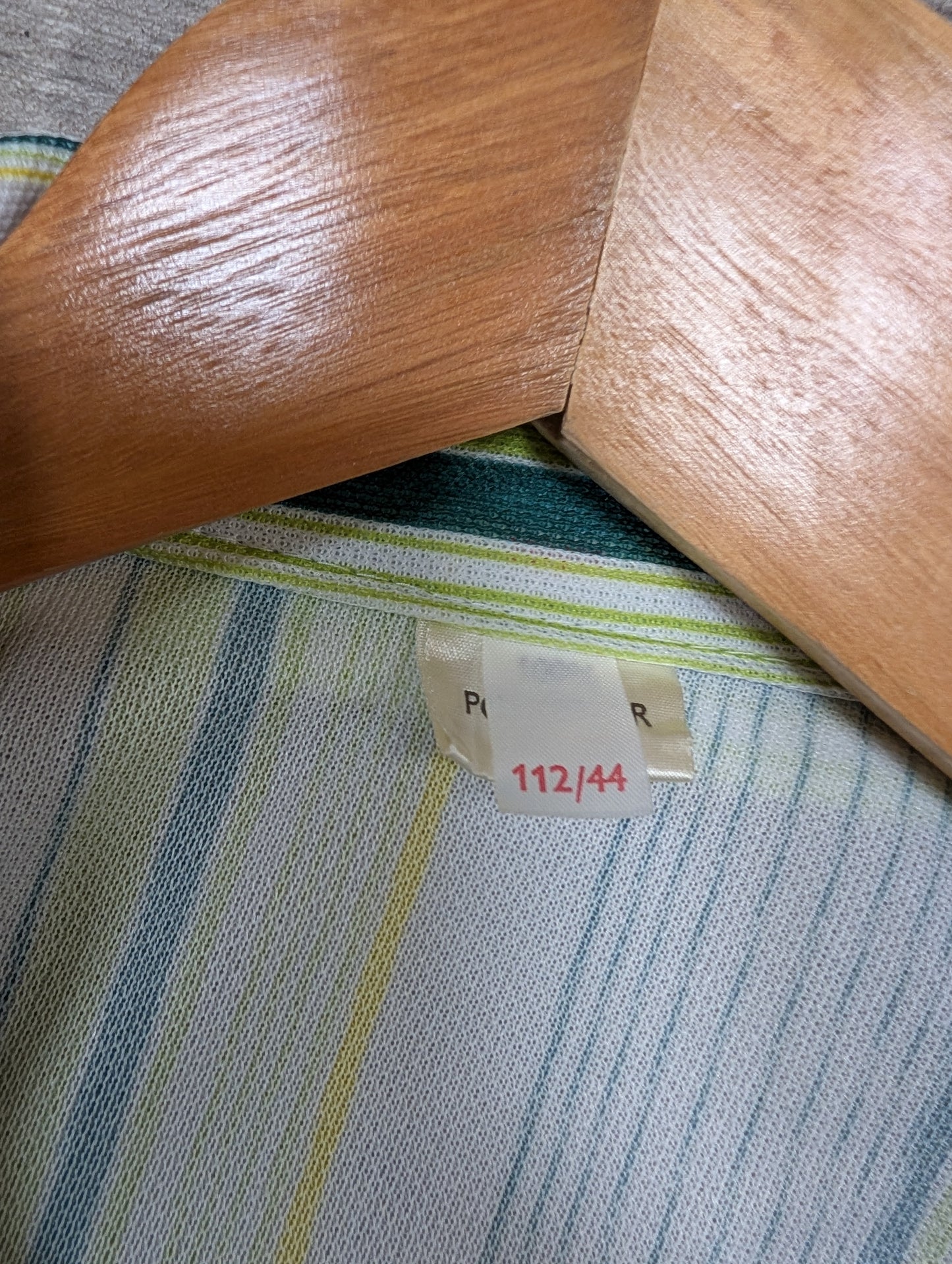 1970s striped smock top - L/XL