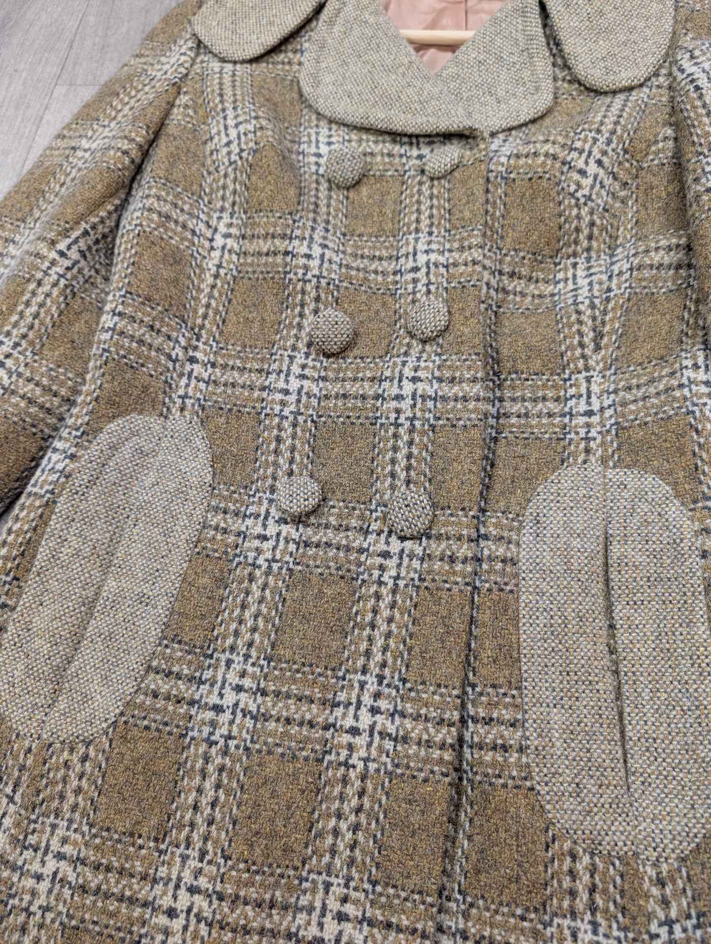 Gorgeous 1960s wool dress and coat - S/8/10