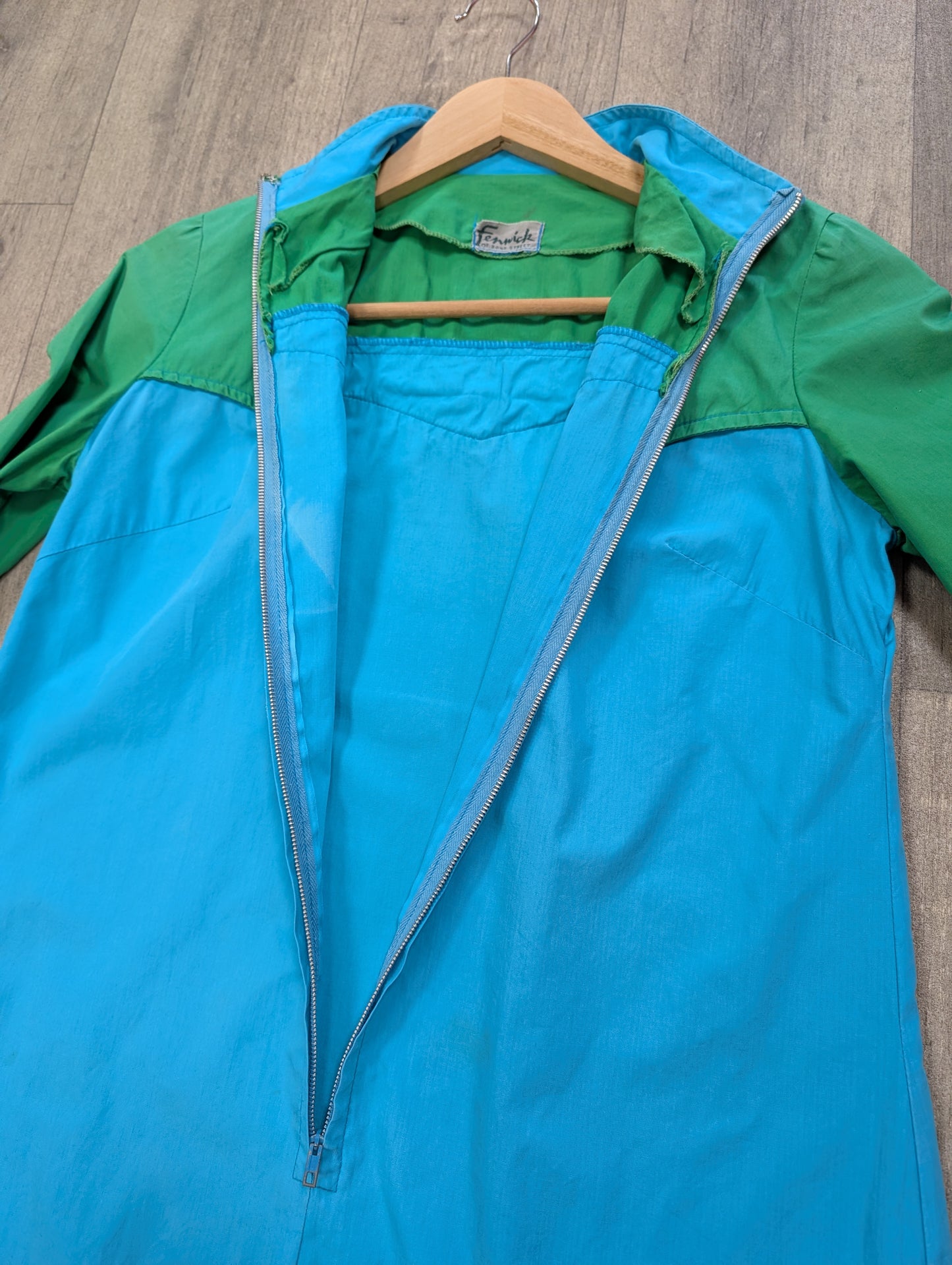 1960s Fenwick colour block mini dress - S/10